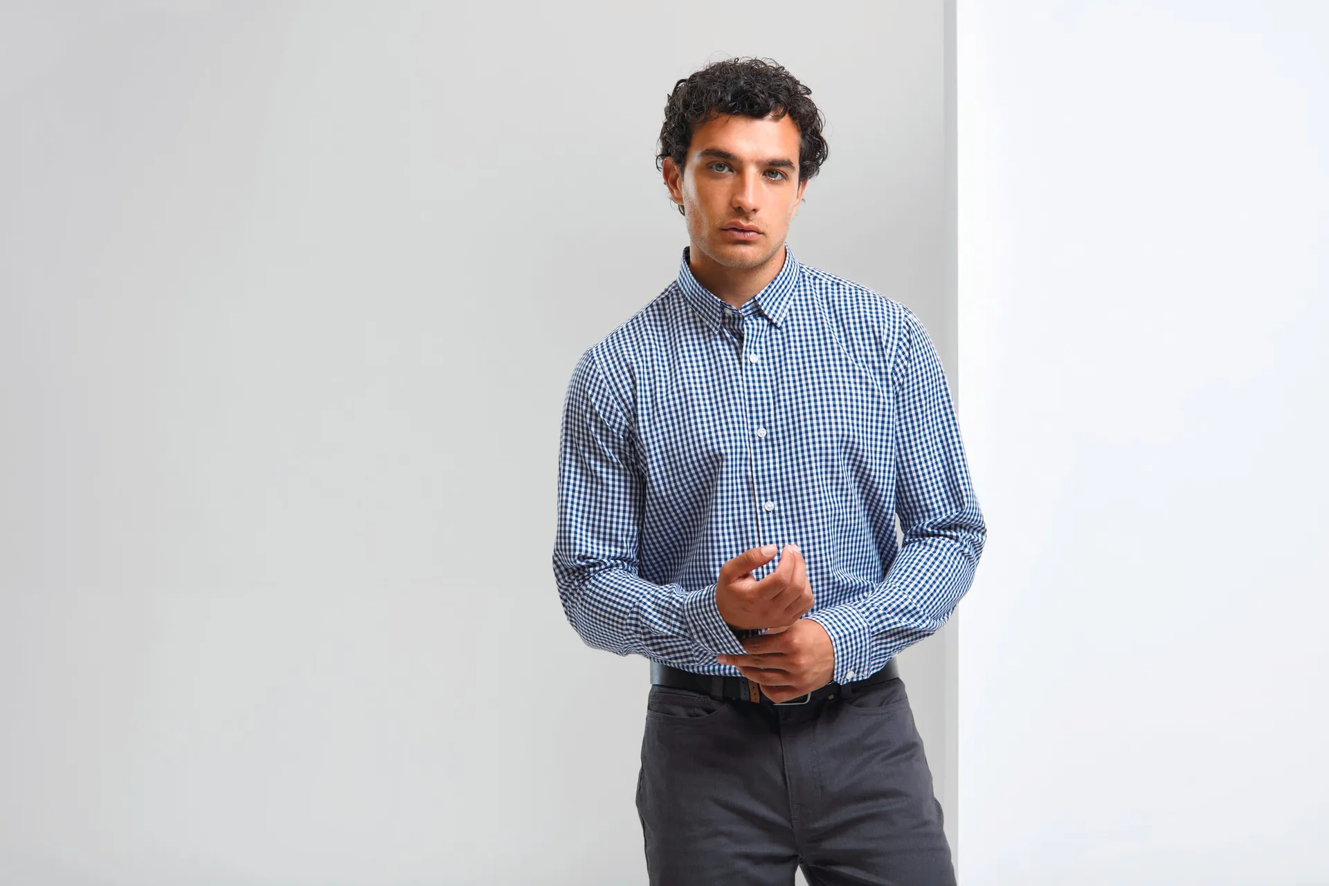 Hemd mit großen Vichy-Karos