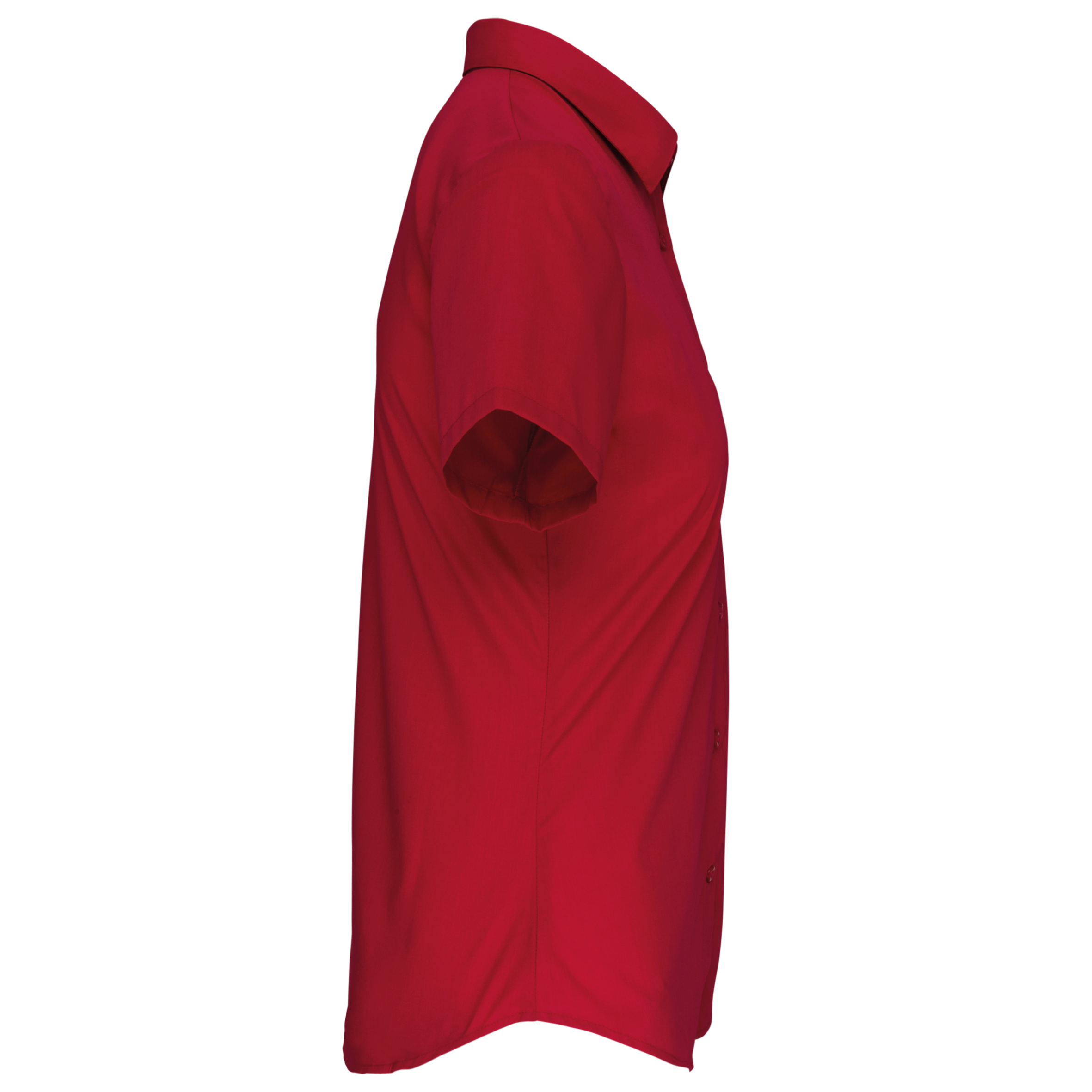 Damen Popelinebluse Kurzarm