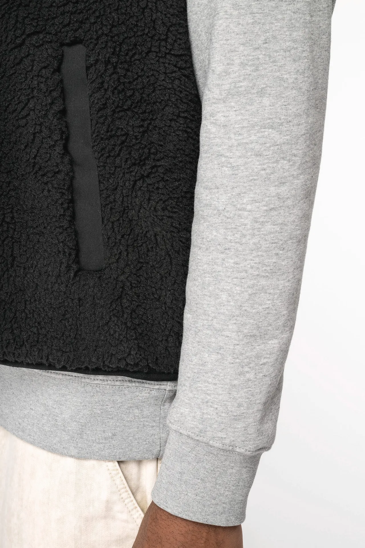 Umweltfreundlicher Unisex Sherpa-Bodywarmer