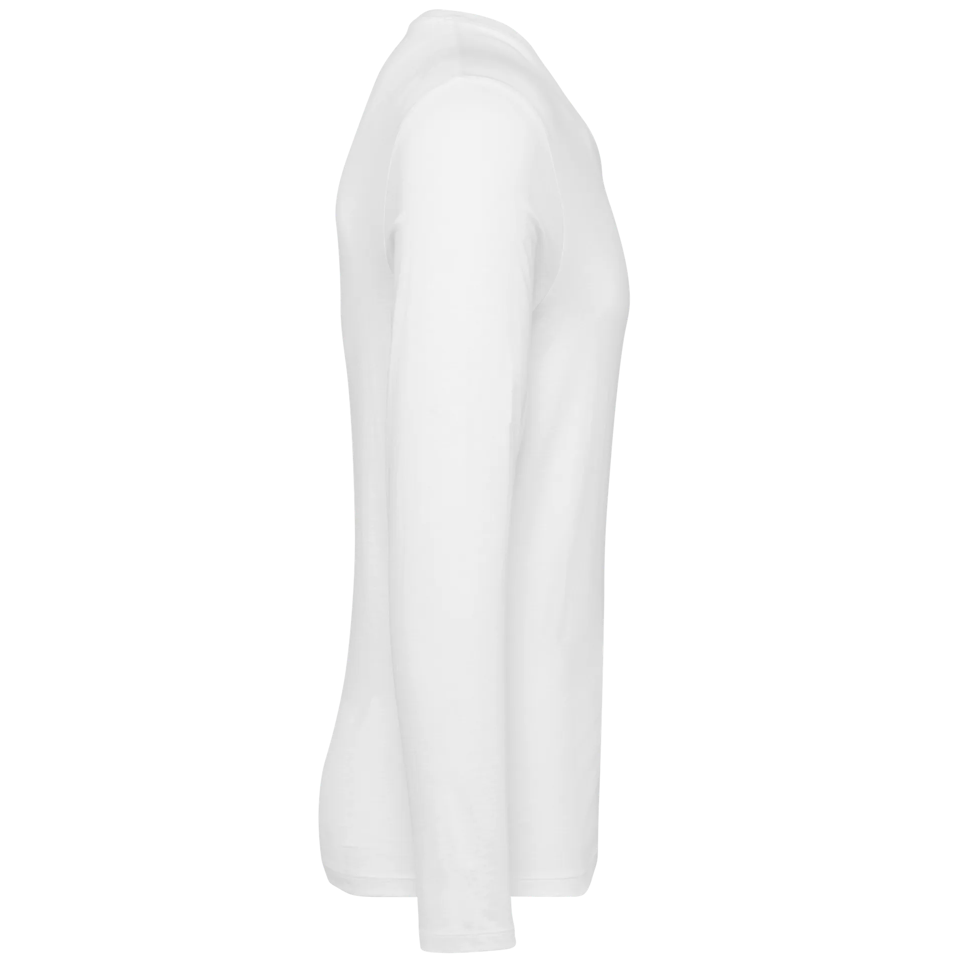 Supima® Herren-T-Shirt mit V-Ausschnitt und langen Ärmeln