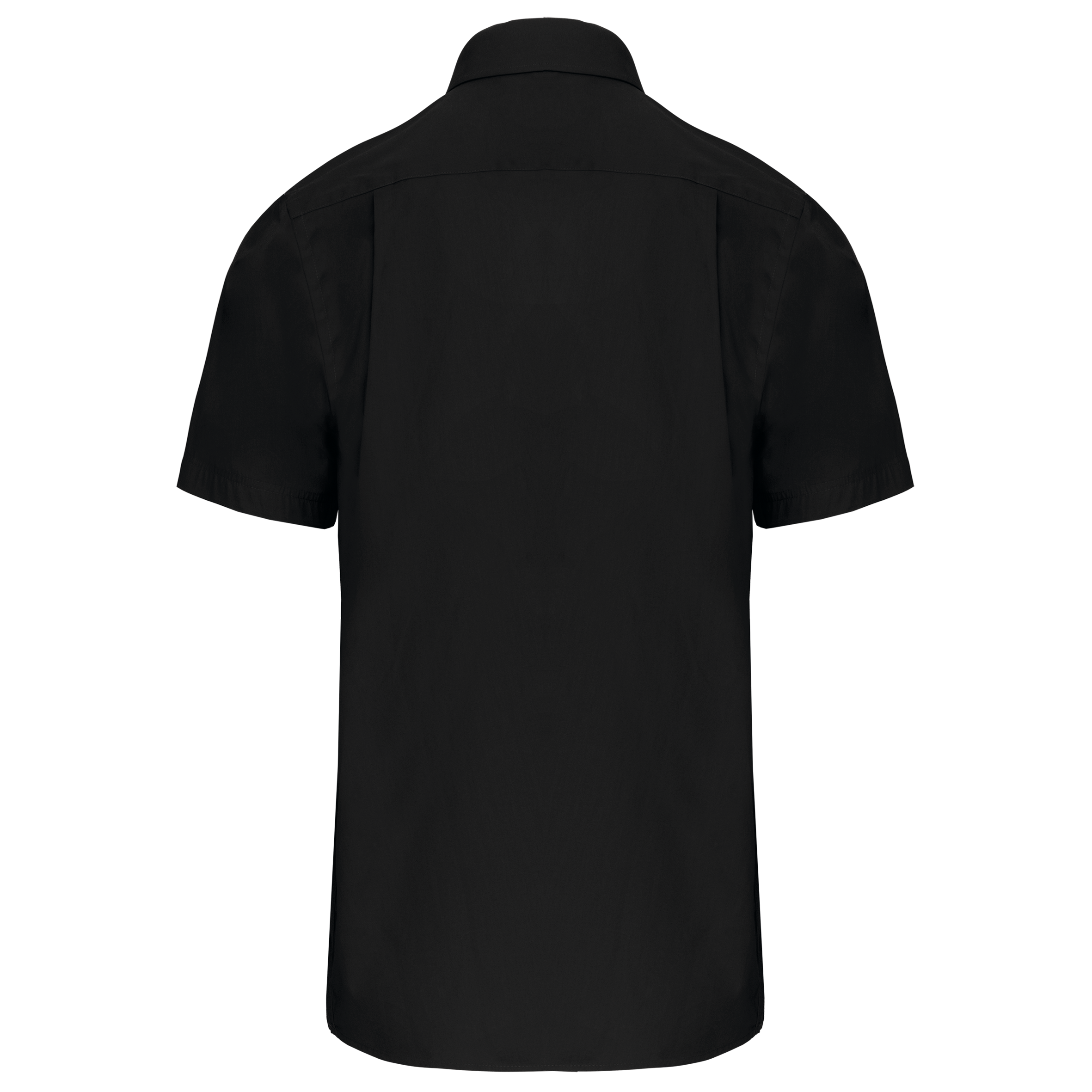 Herren Popelinehemd Kurzarm