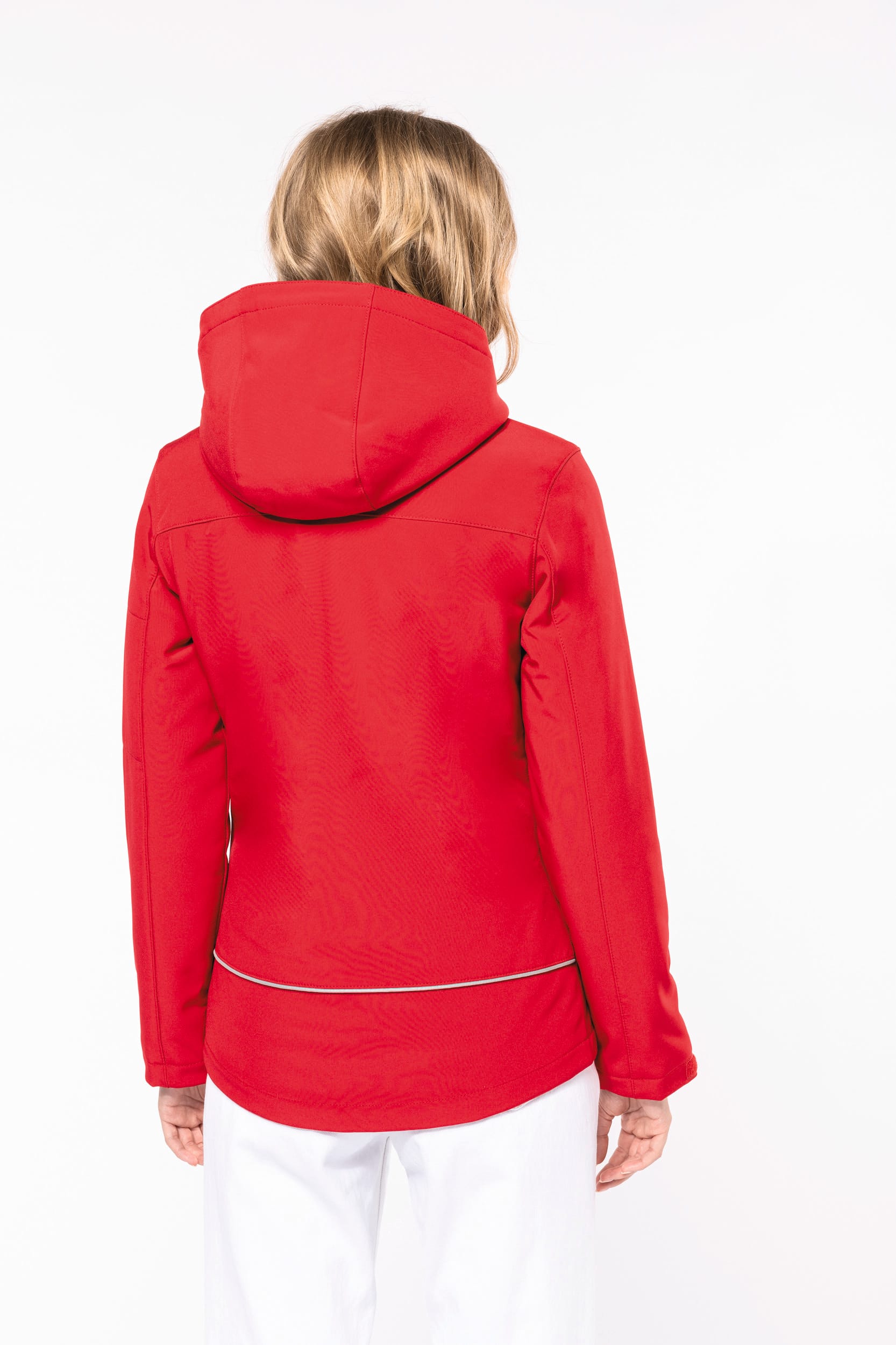 Damenparka Softshell wattiert mit Kapuze