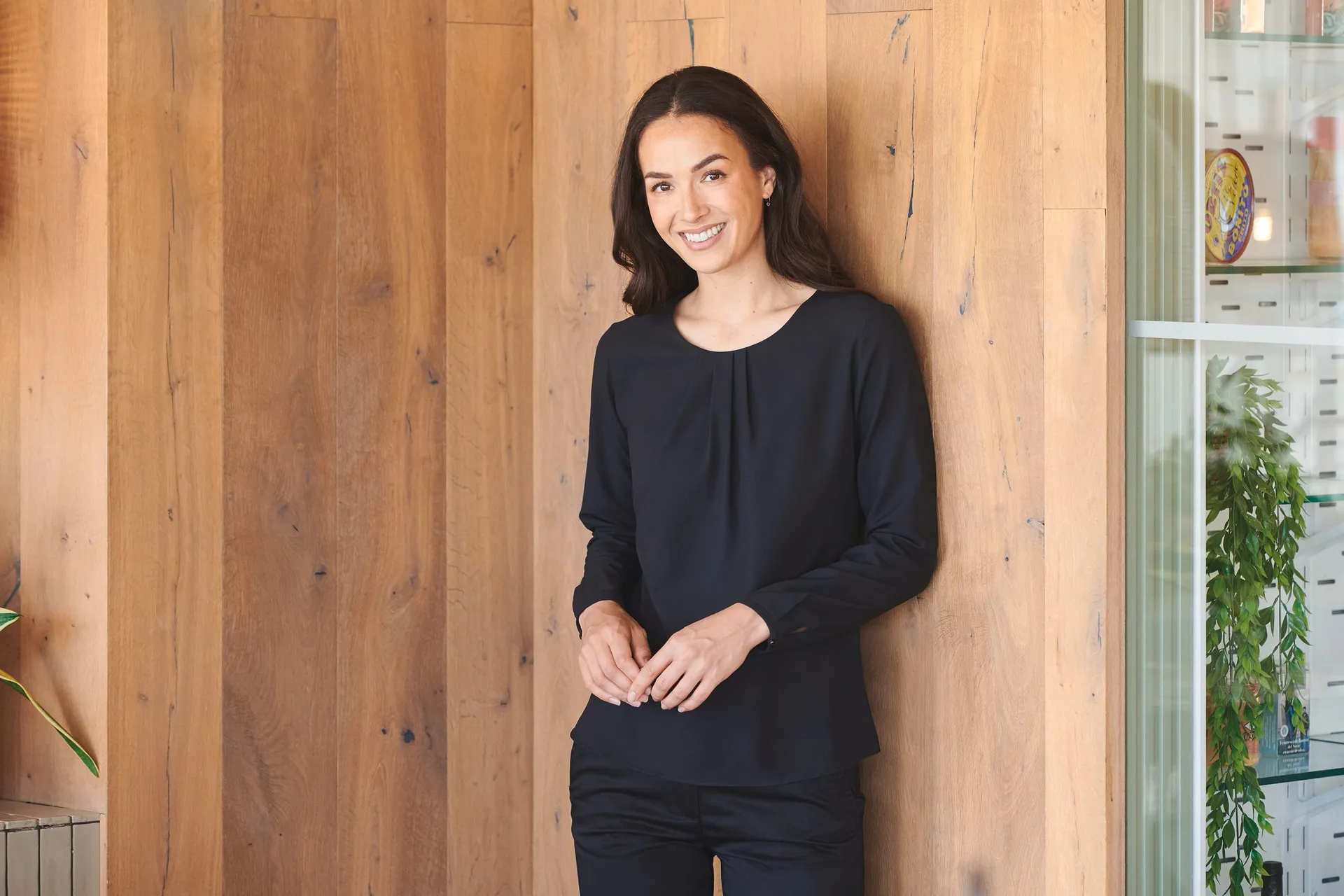 Bluse mit langen Ärmeln