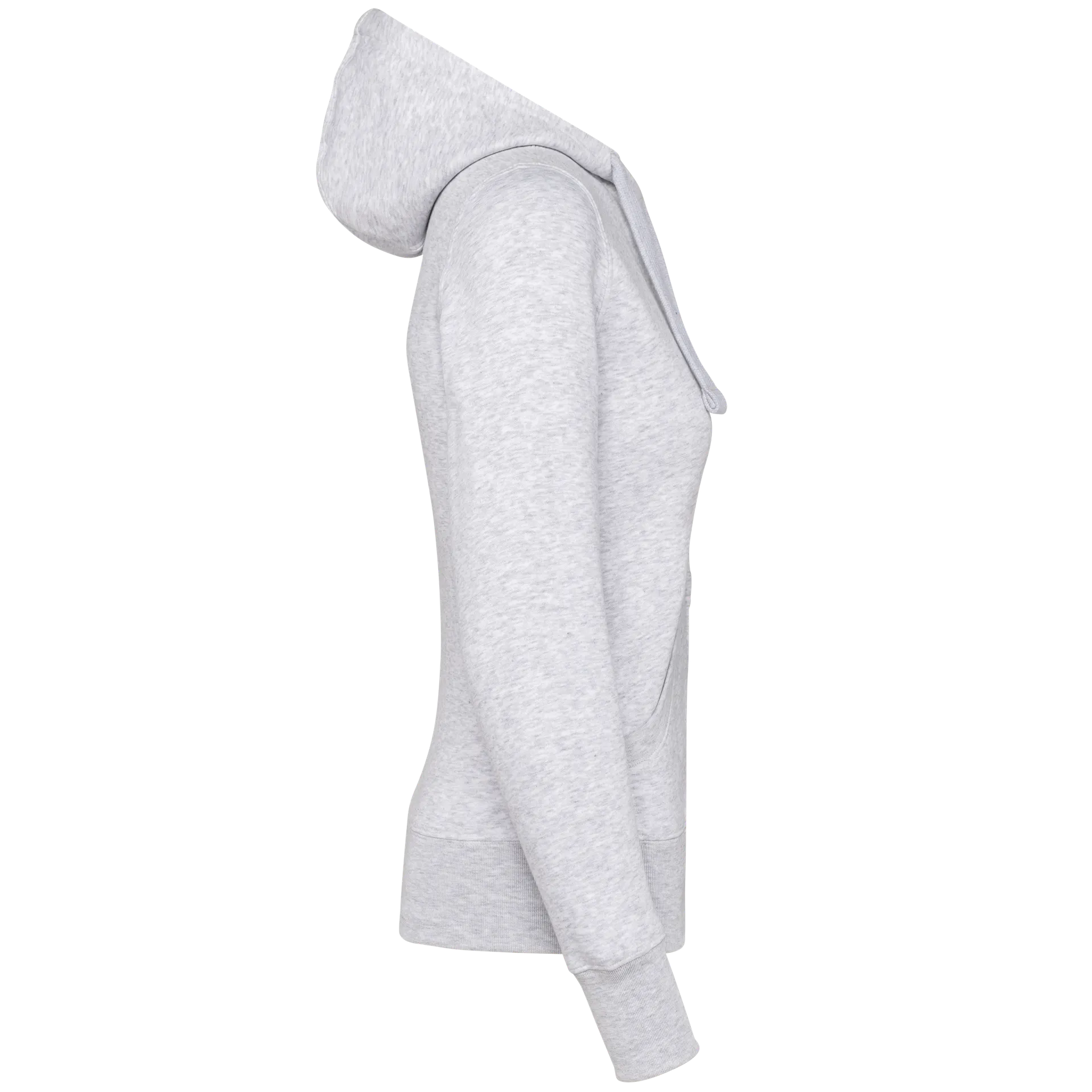 DAMEN KAPUZENSHIRT mit Reißververschluss