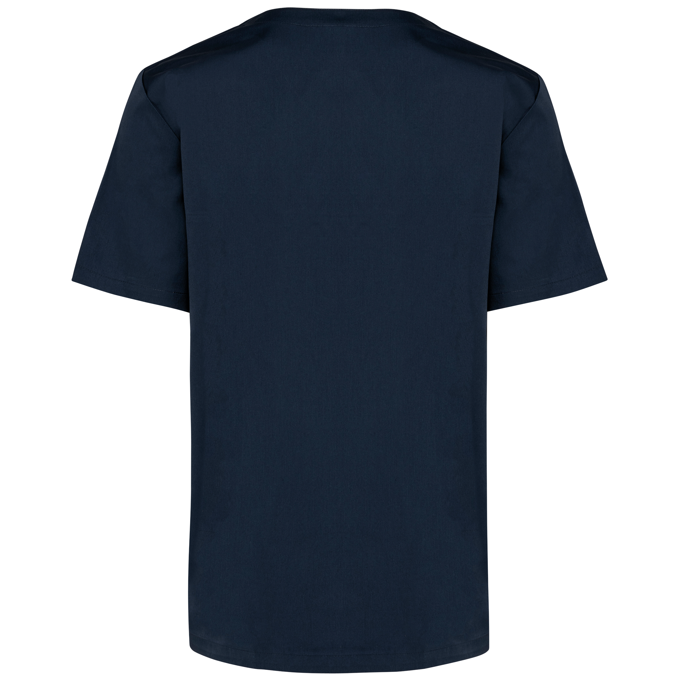 Kurzärmlige Unisex-Tunika aus Baumwollpolyester