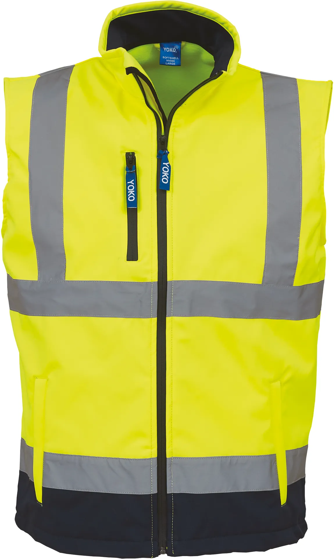 Hi-Vis Softshell Gilet