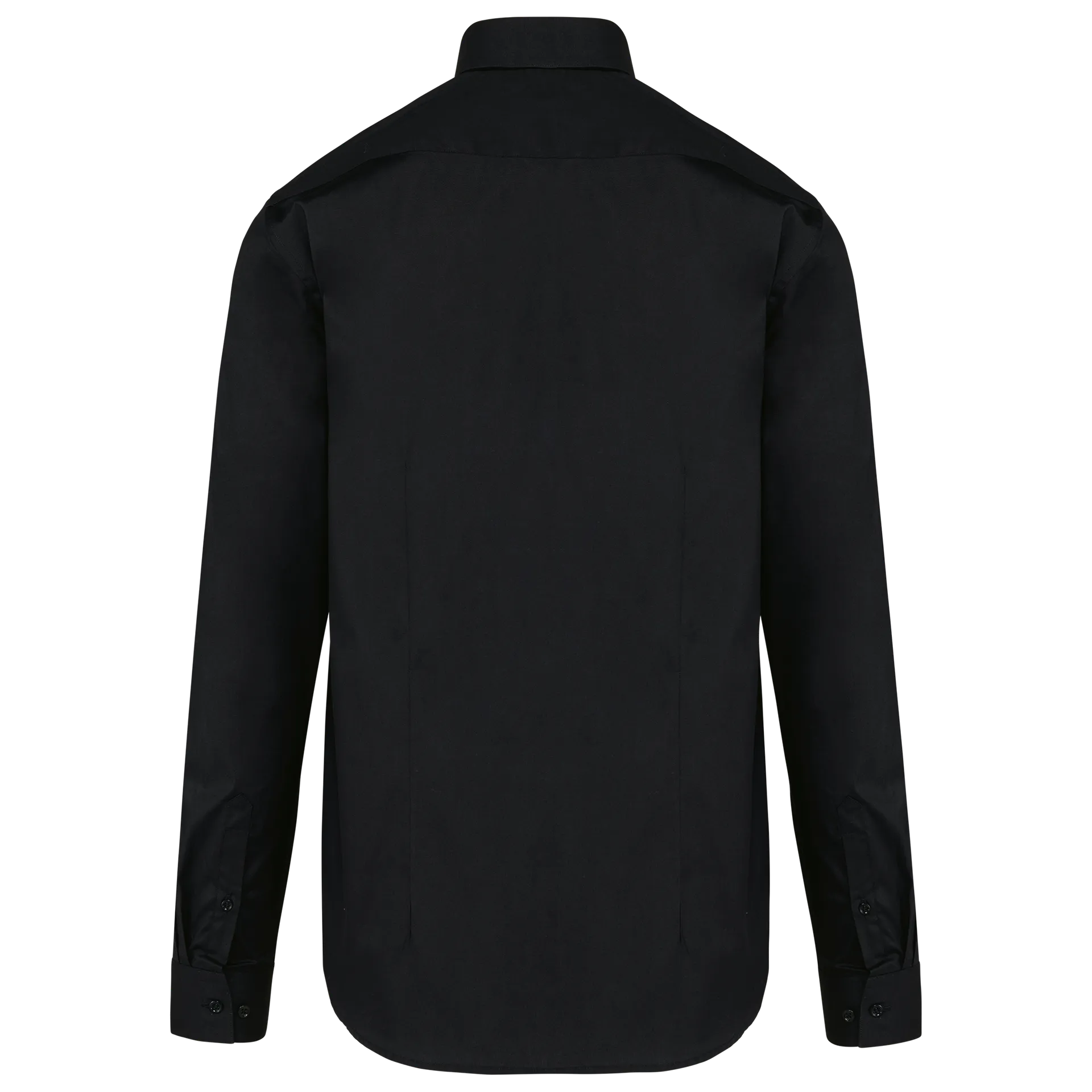 Popeline-Hemd für Herren mit langen Ärmeln