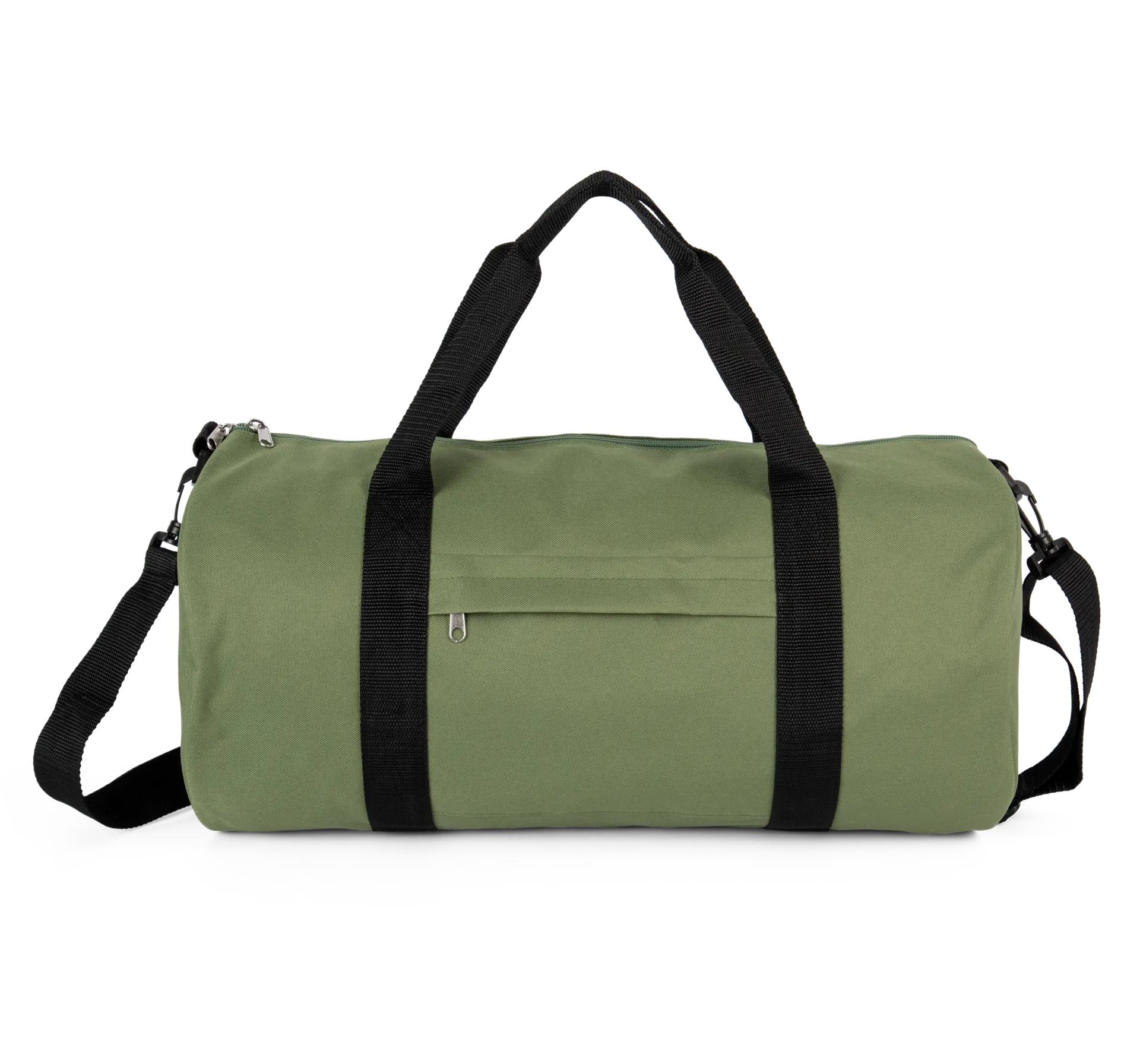 Recycelte Schlauchtasche mit Frontfach