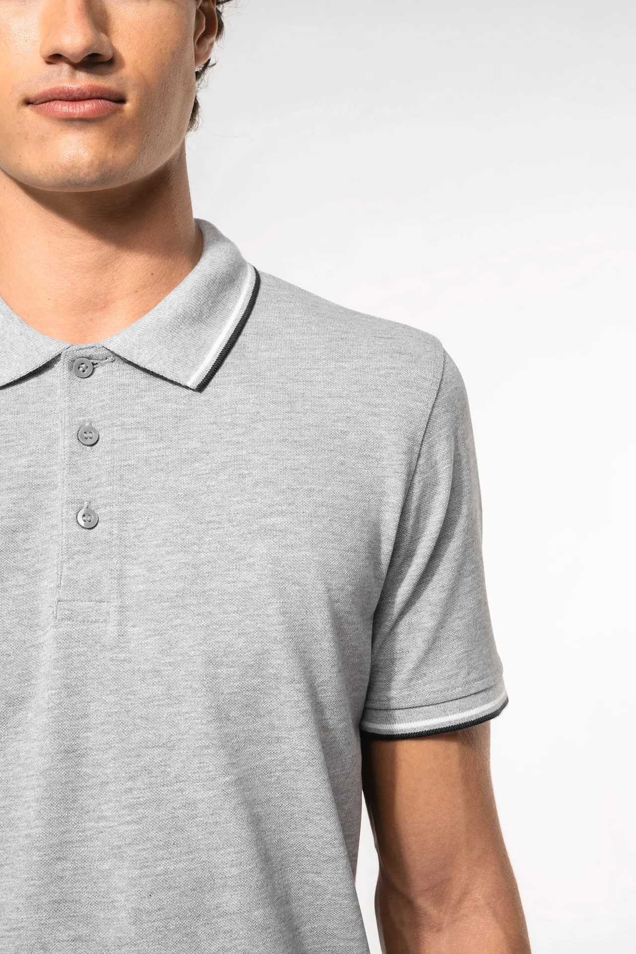 Herren Piqué Poloshirt Kurzarm