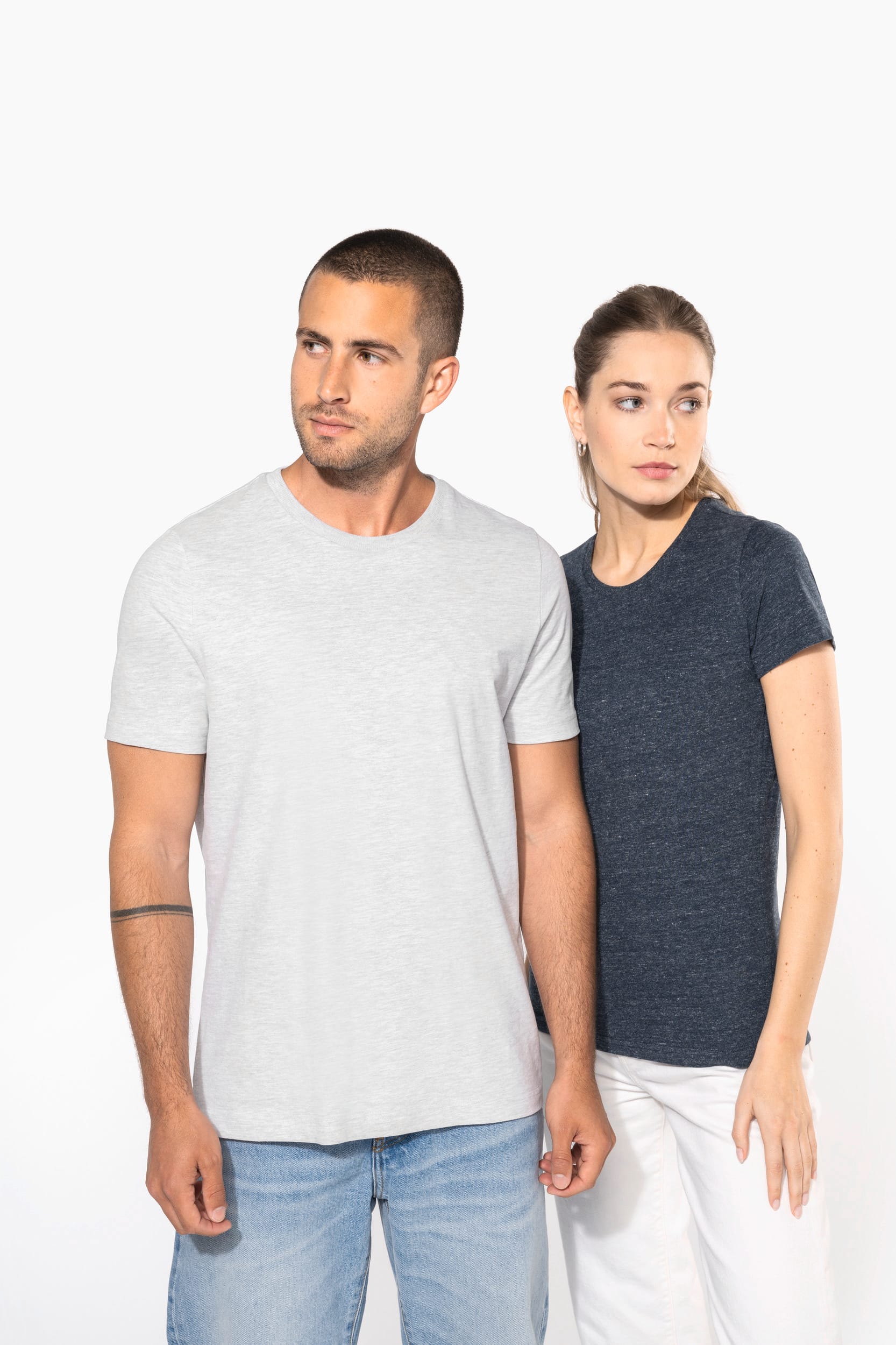 Kurzarm-Vintage-T-Shirt für Herren