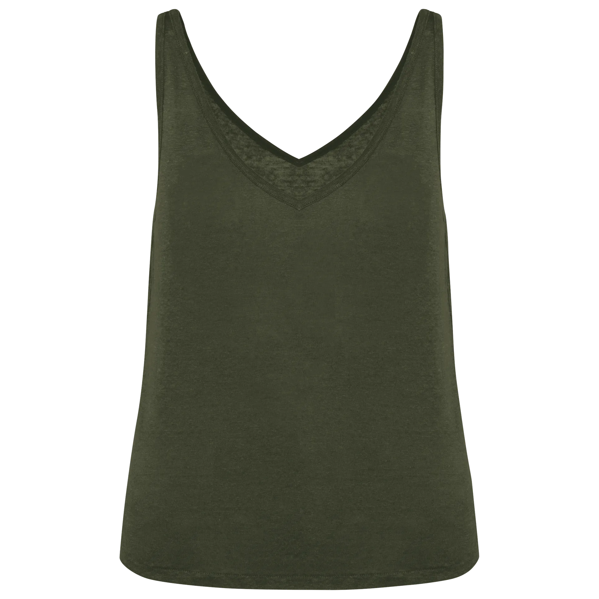 Achselhemd aus Leinen für Damen