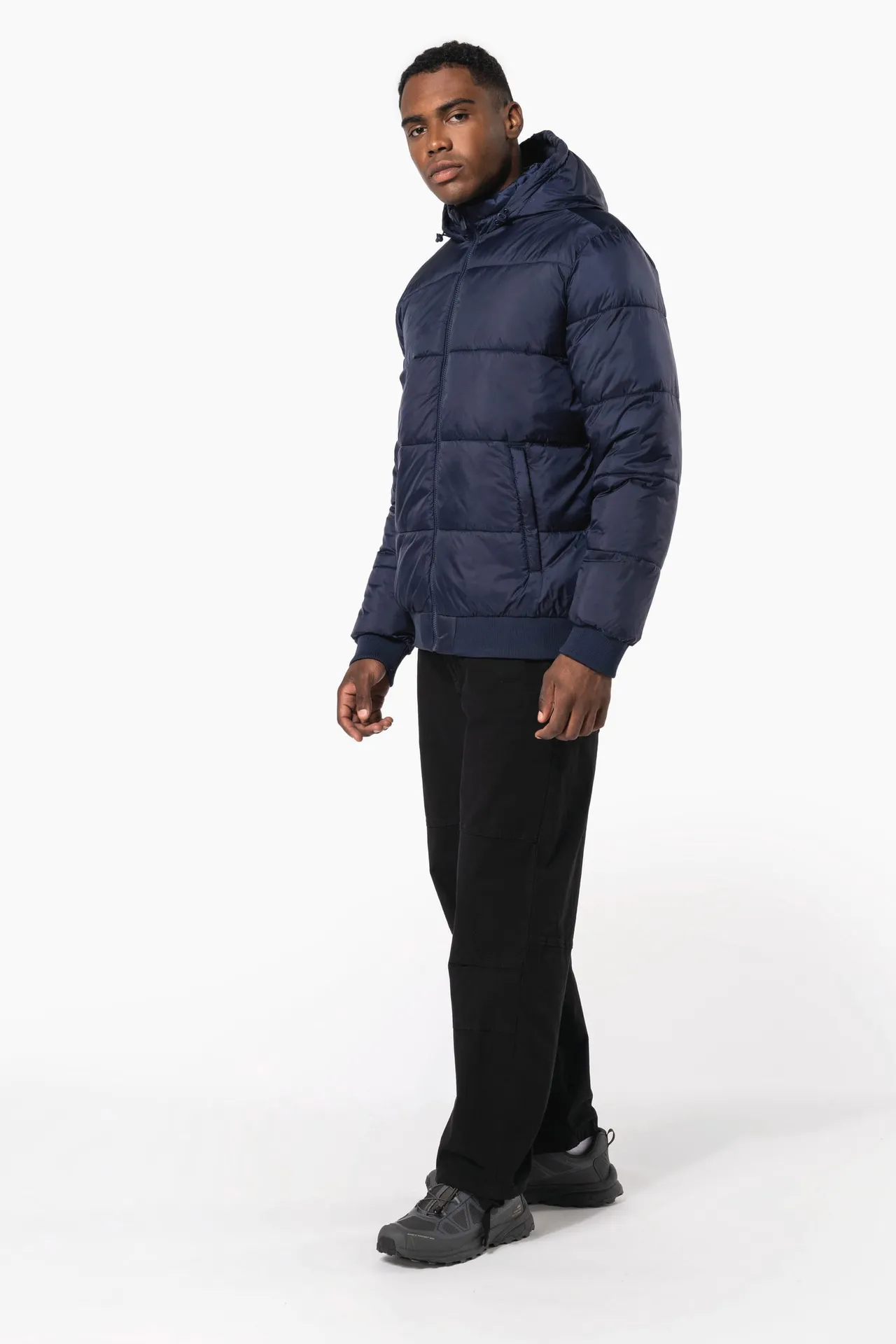 Recycelte Unisex-Ripstop-Jacke mit Kapuze