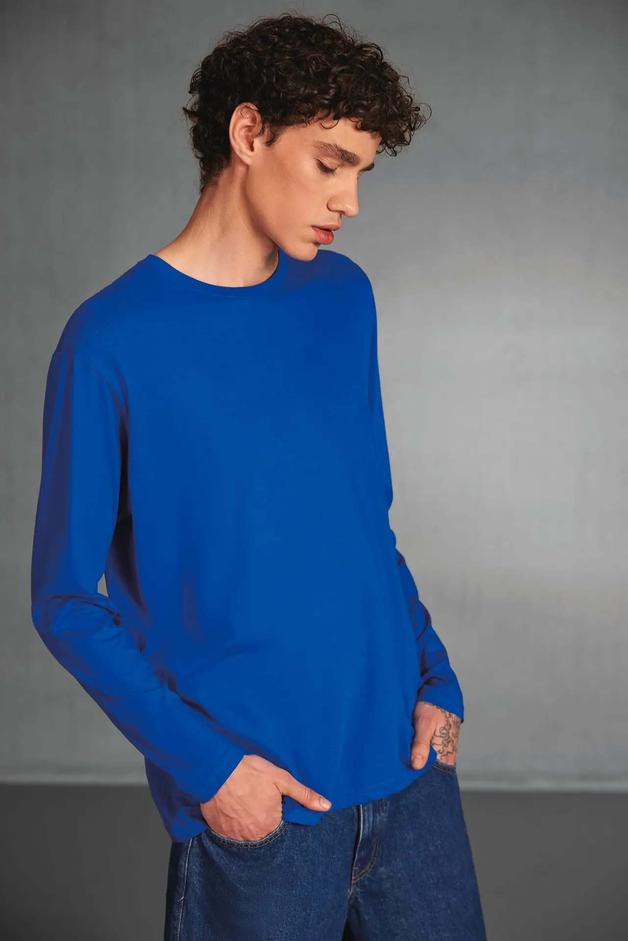 Herren-Langarmshirt #E150