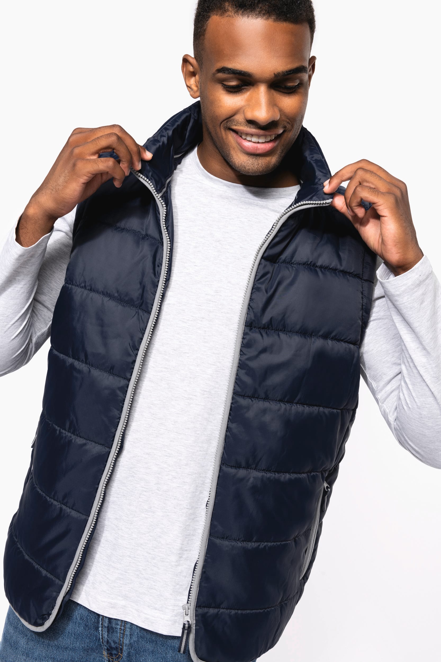 Wattierter Bodywärmer