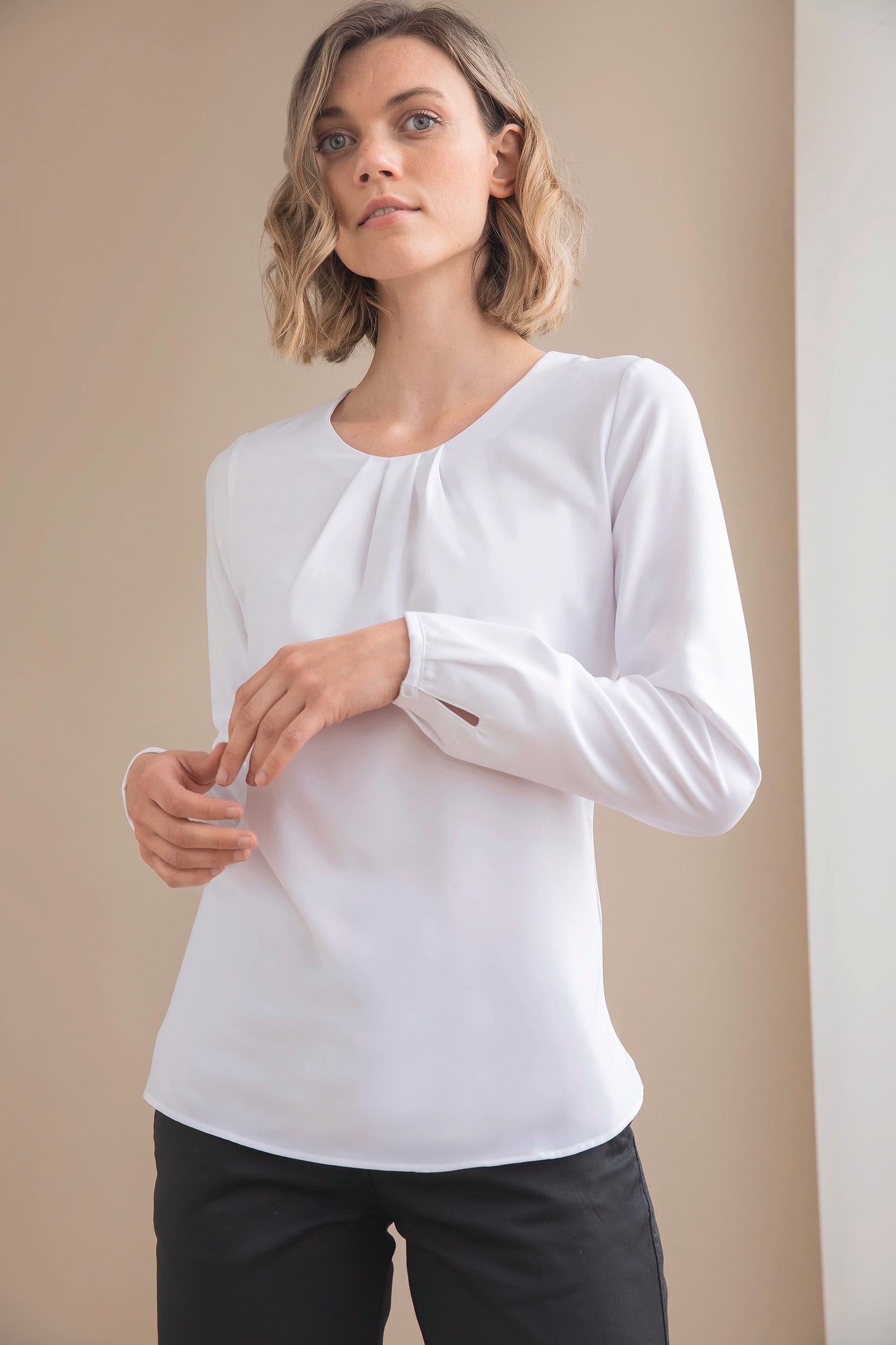 Bluse mit langen Ärmeln
