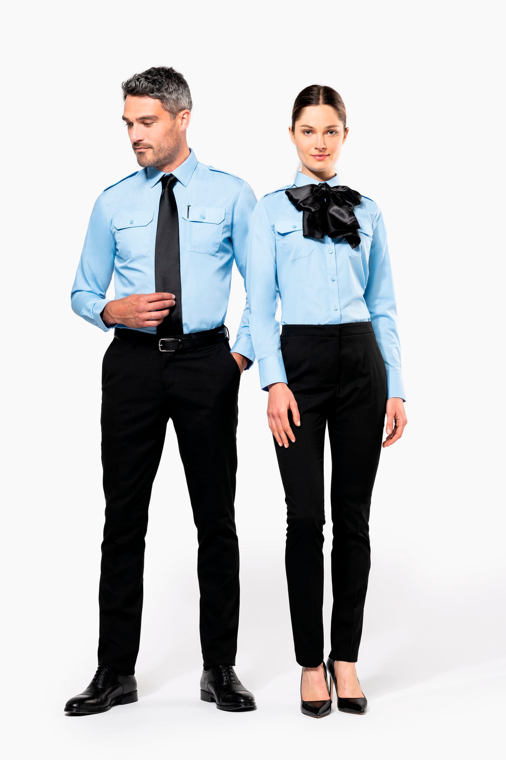 Langarm-Pilotenhemd für Damen