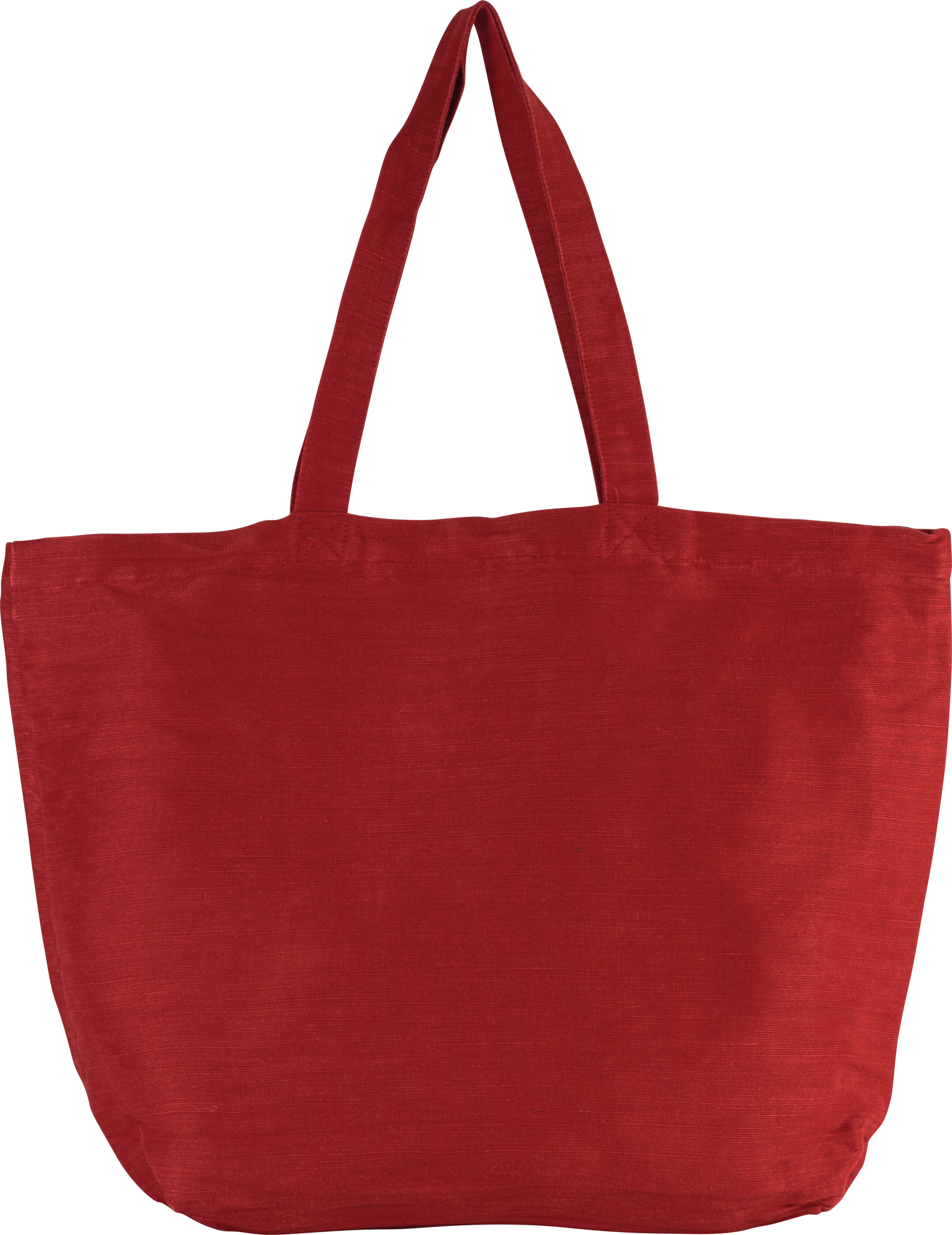 Große Jute-Baumwoll-Tasche mit Innenfutter