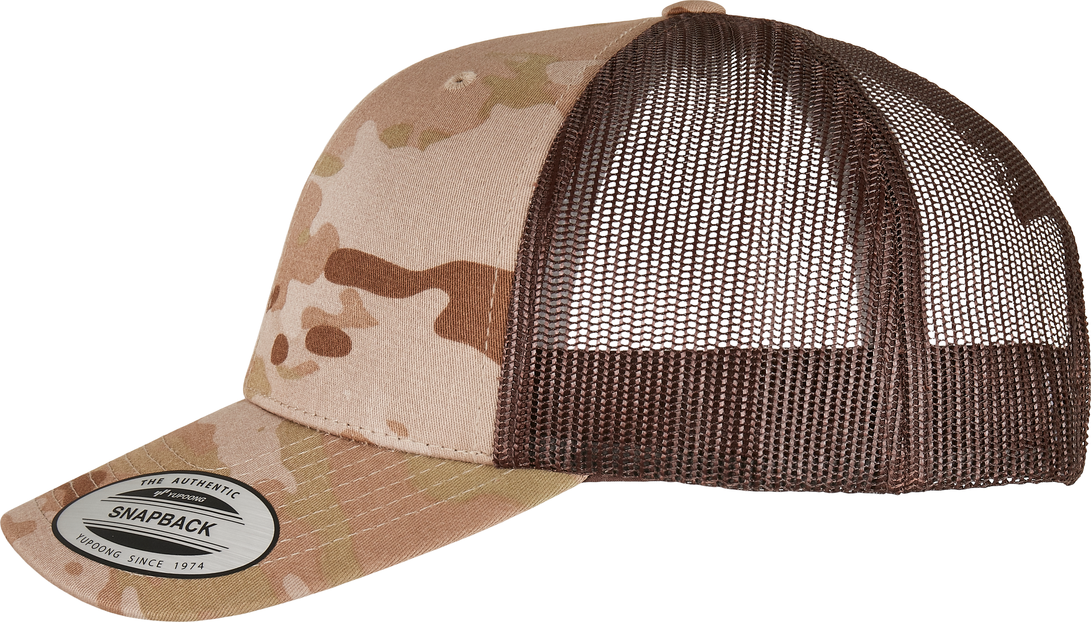 Multicam Retro-Trucker-Kappe