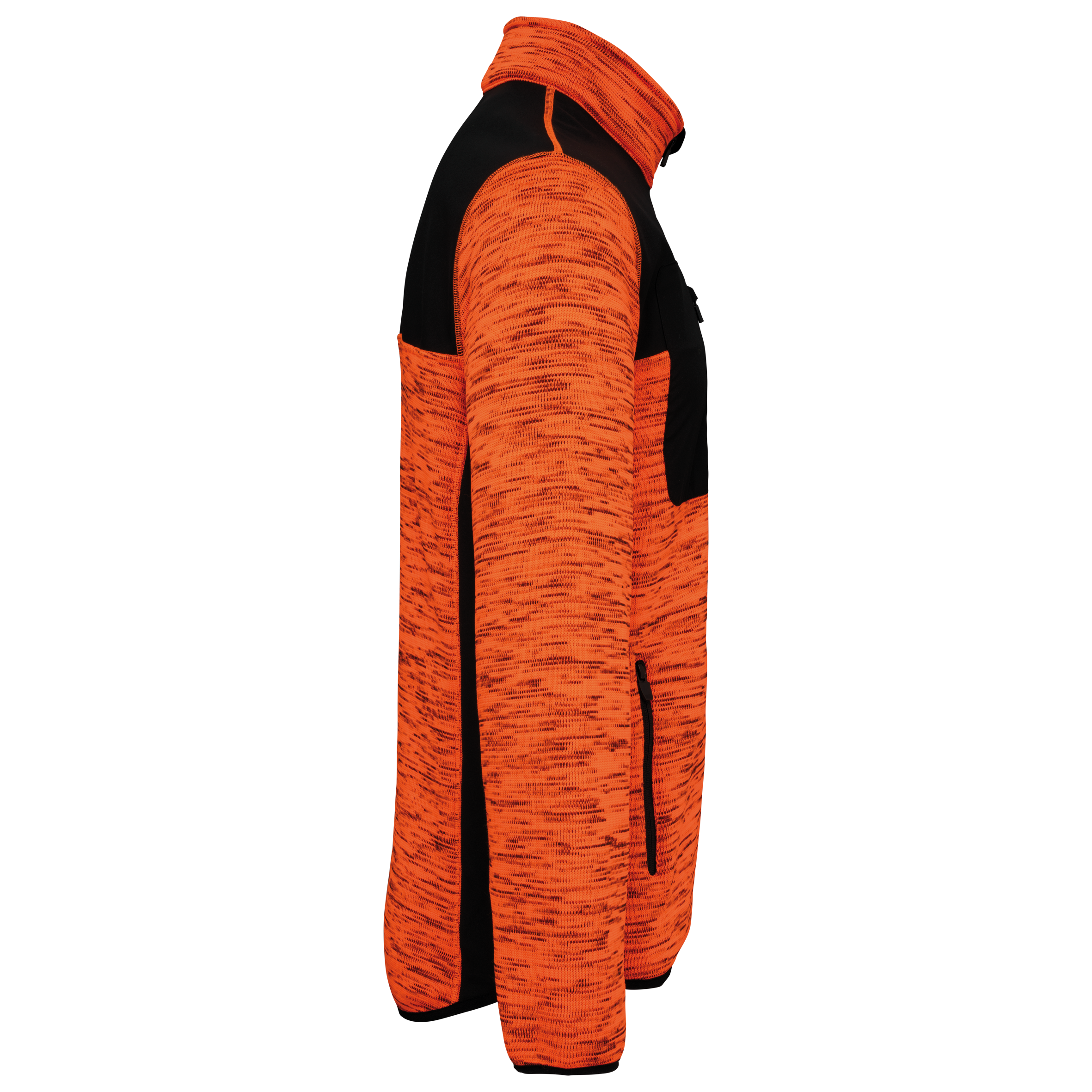 Recycelte Herren Polyestertrikot Jacke