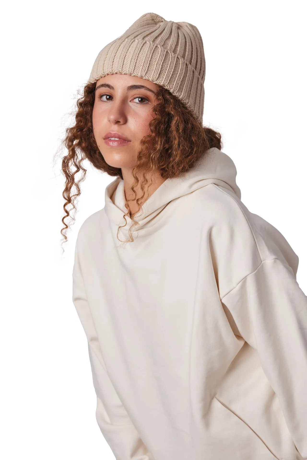 Mütze mit Doppelripp und Umschlag