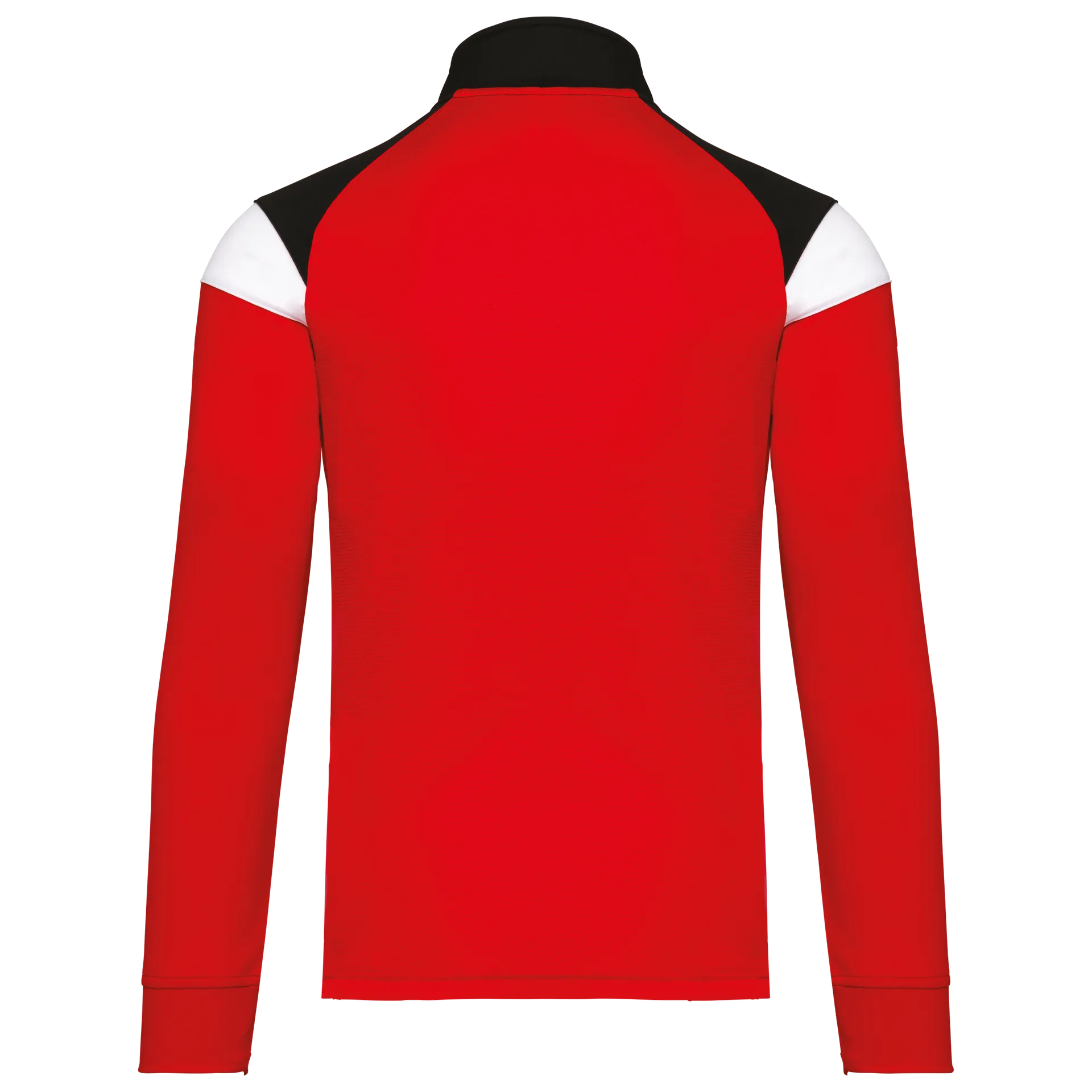 Kinder Trainings-Sweatshirt mit 1/4 Reißverschluss