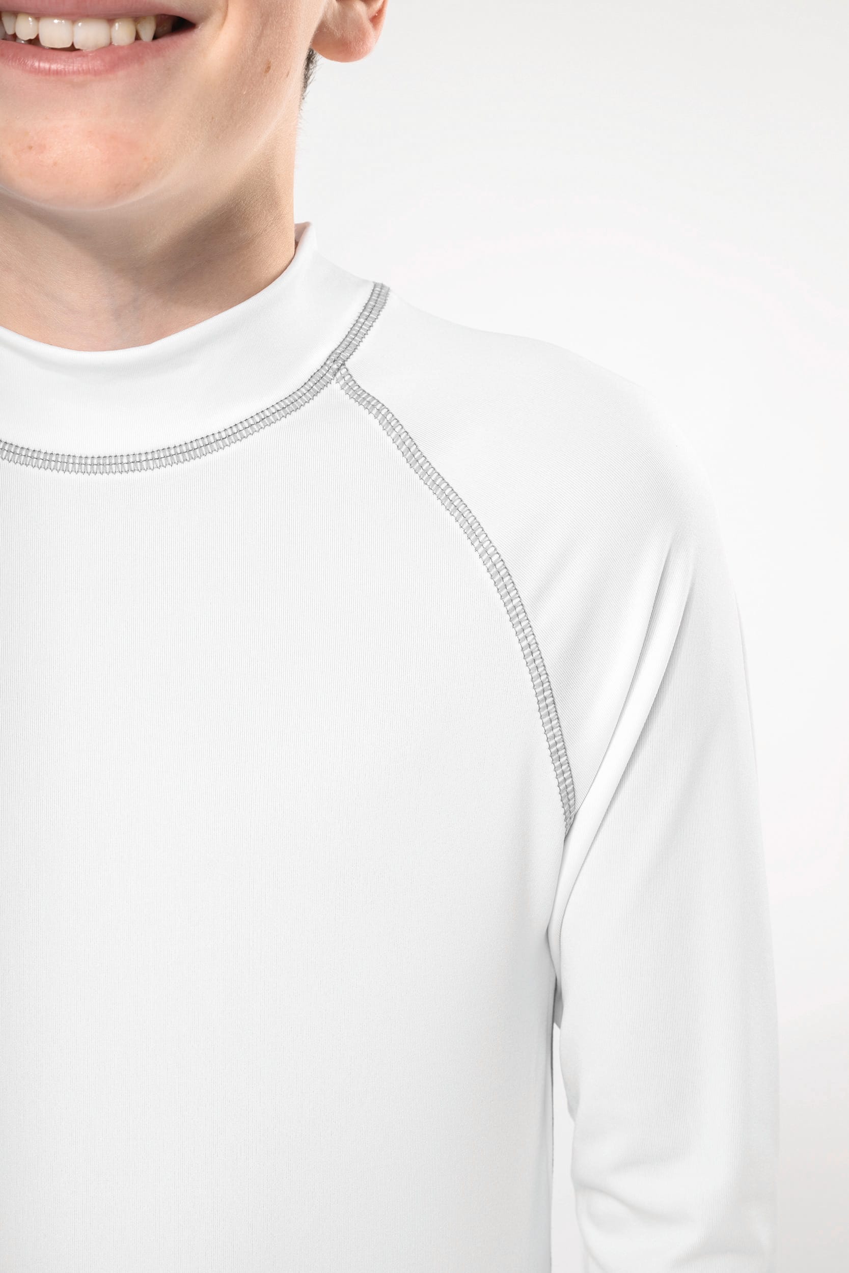 Kinder-Funktionsshirt mit langen Ärmeln und UV-Schutz