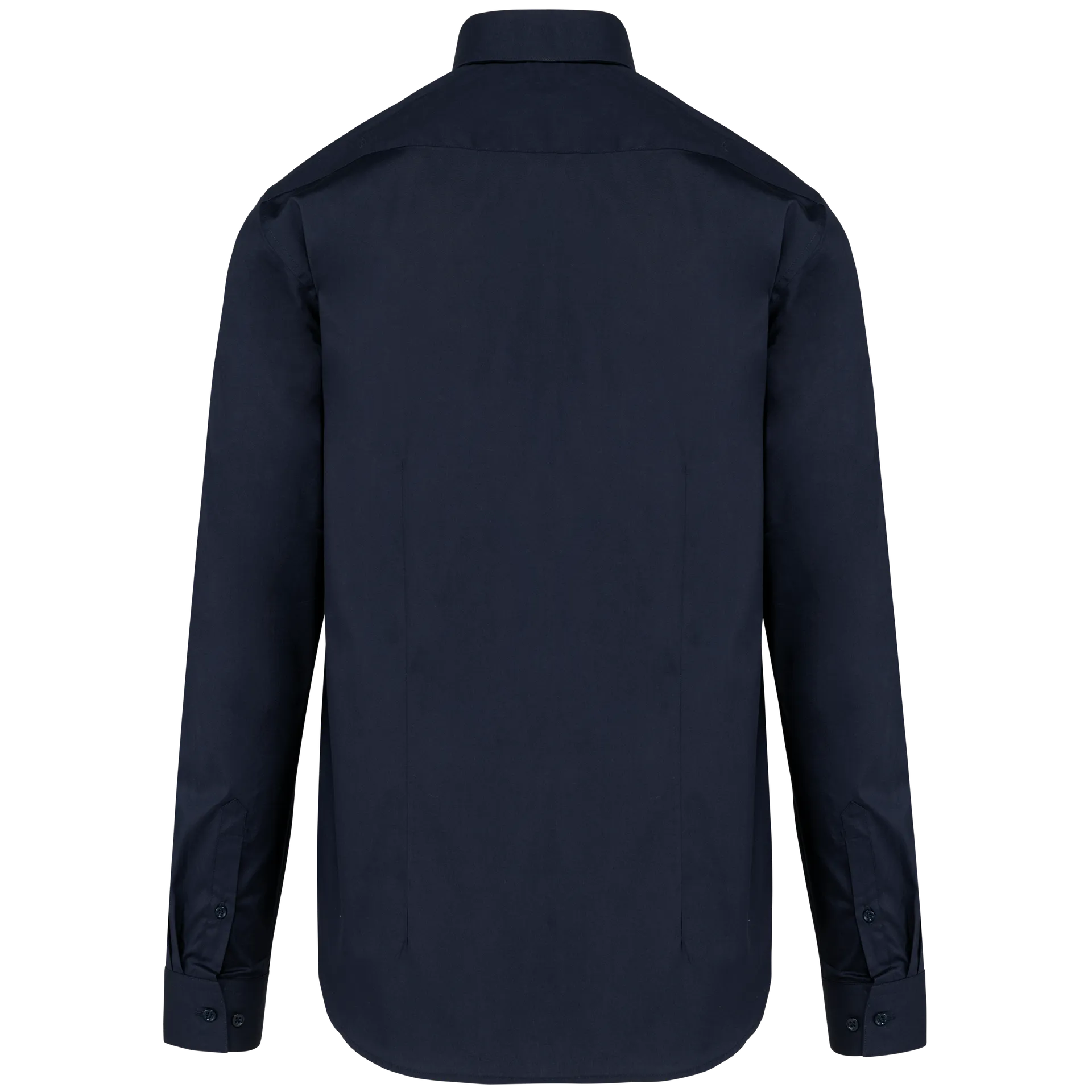 Popeline-Hemd für Herren mit langen Ärmeln