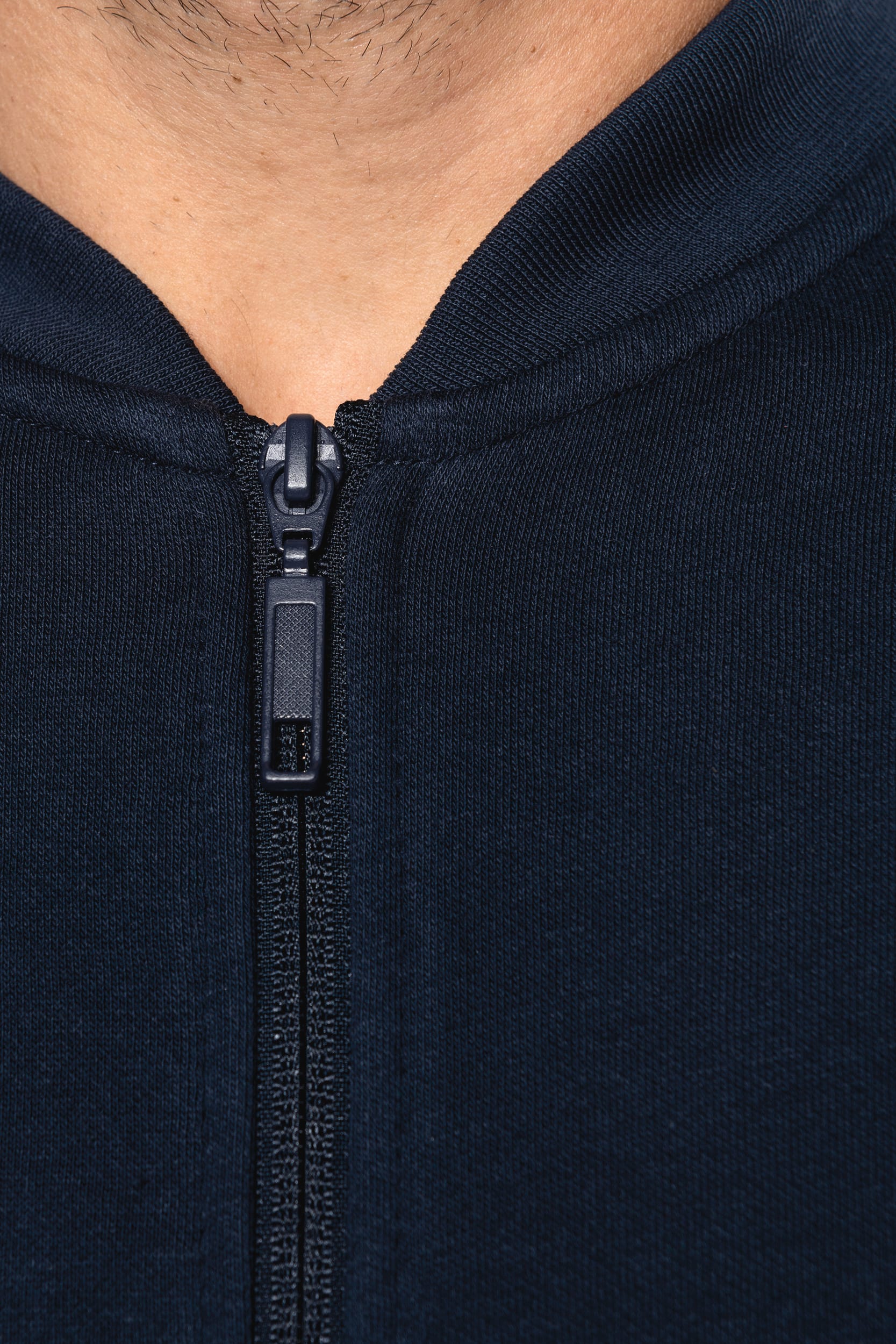 Sweatjacke mit Reißverschluss