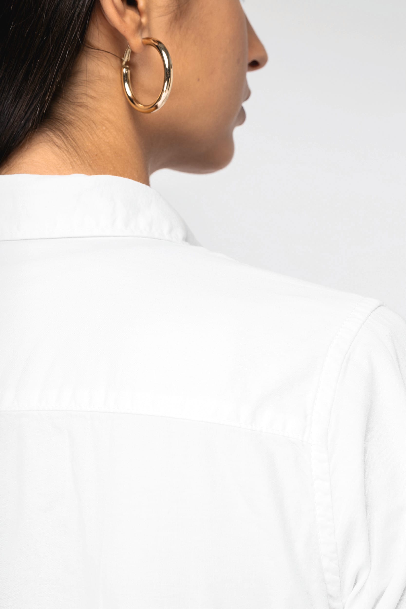 Umweltfreundliches Ausgewaschene Bluse