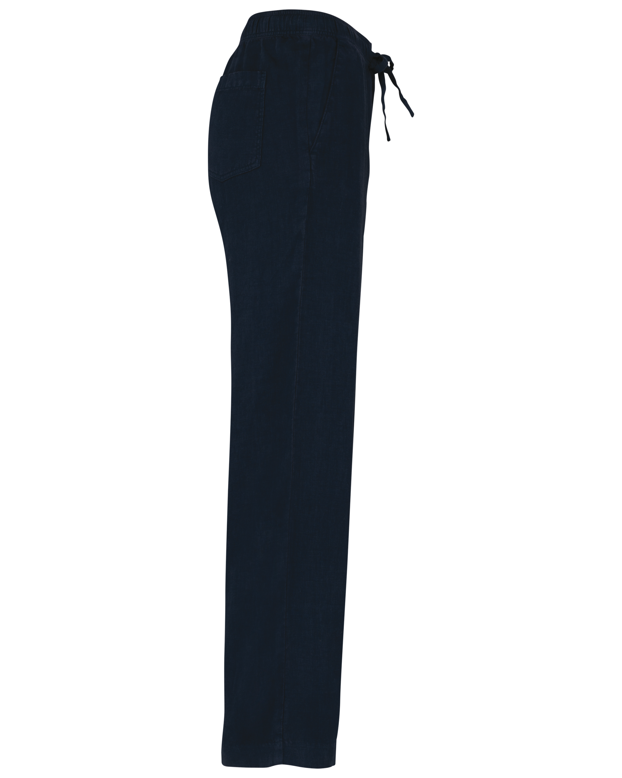 Ausgewaschene Damenhose aus Leinen
