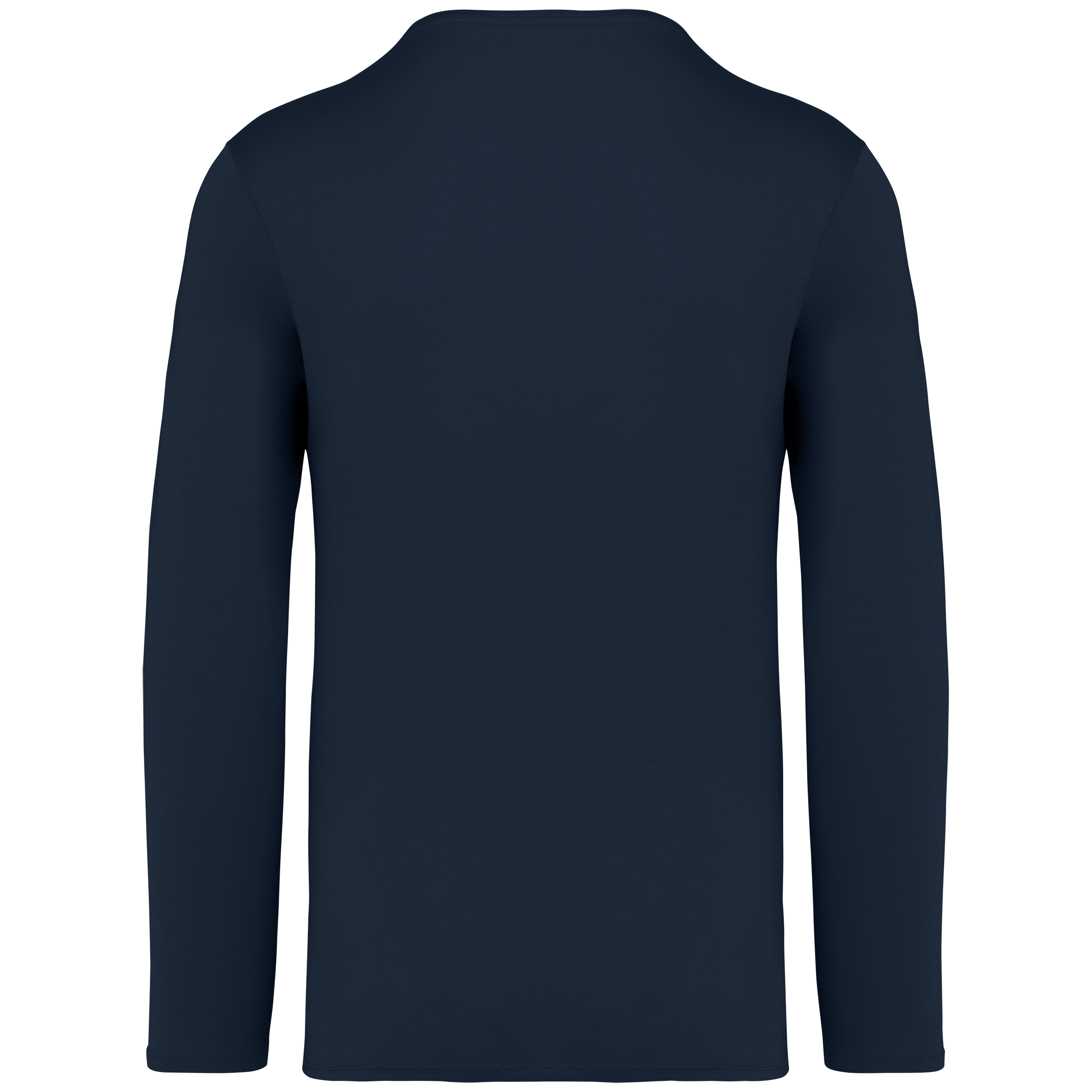 Umweltfreundliches ausgewaschenes Unisex T-Shirt mit langen Ärmeln