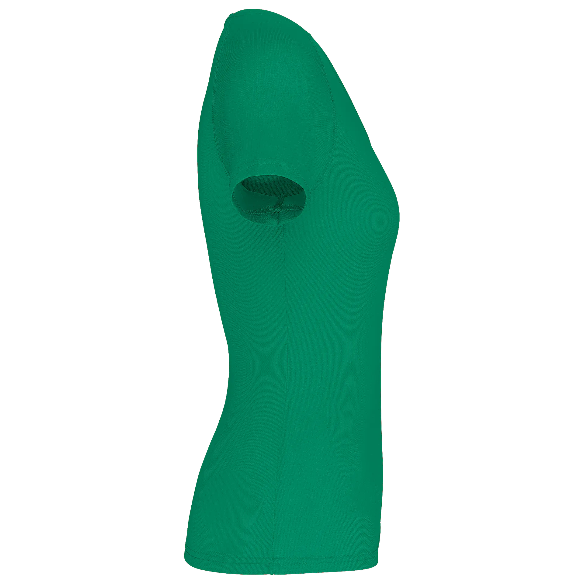 Damen Kurzarm-Sportshirt mit V-Ausschnitt