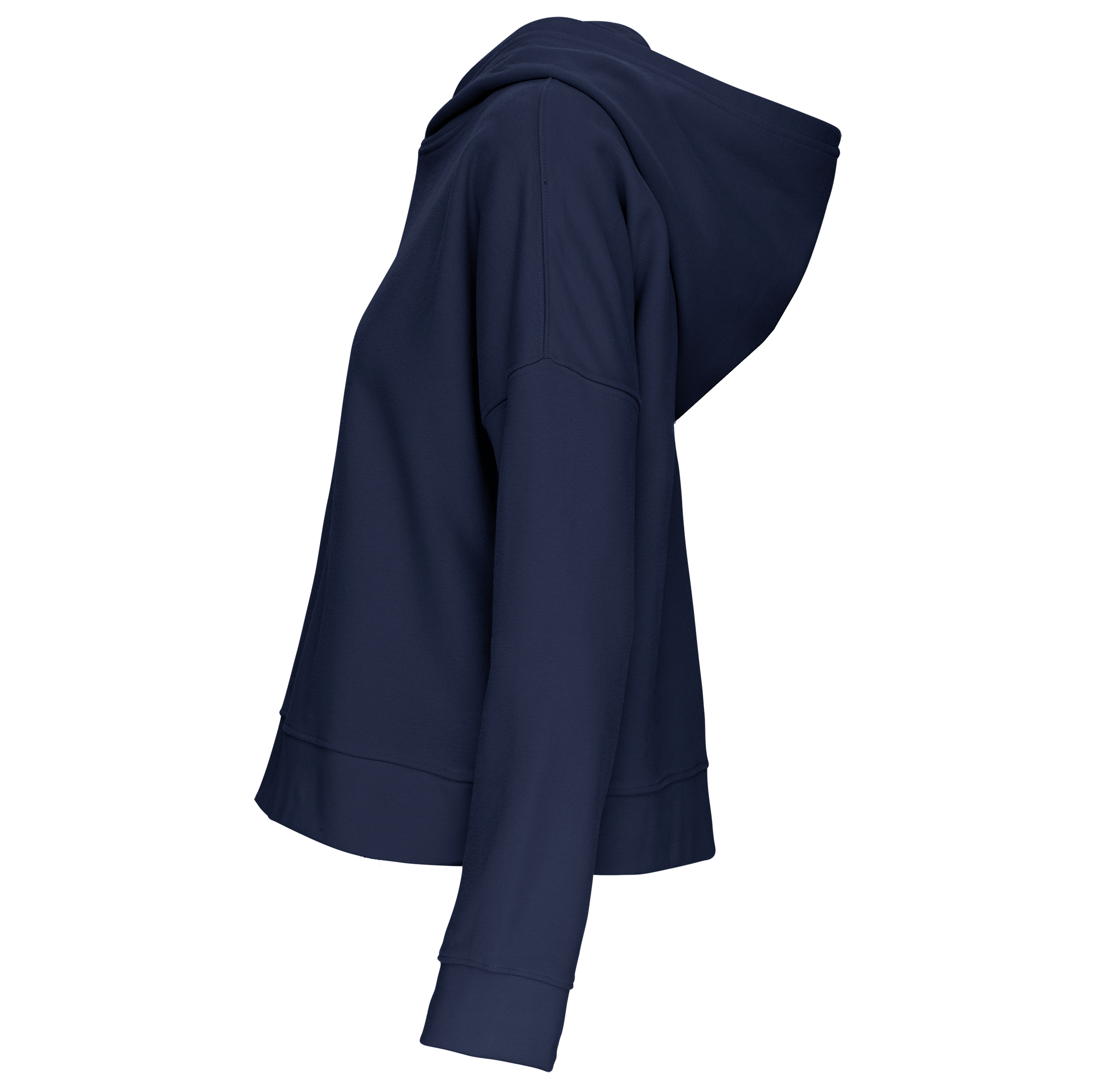 Bio-Damen-Sweatshirt Lounge mit Kapuze