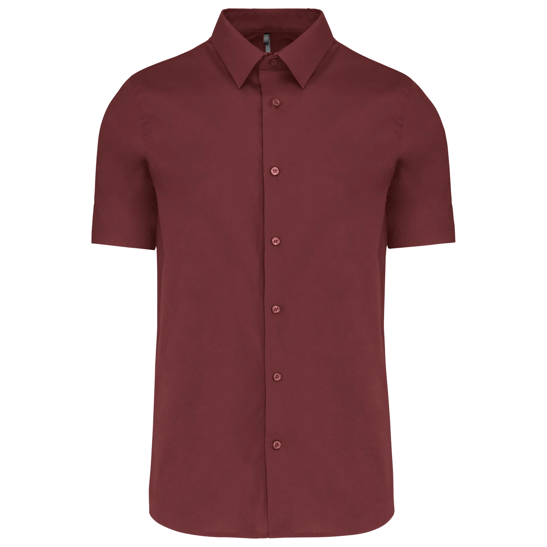 Herren Stretchhemd Kurzarm