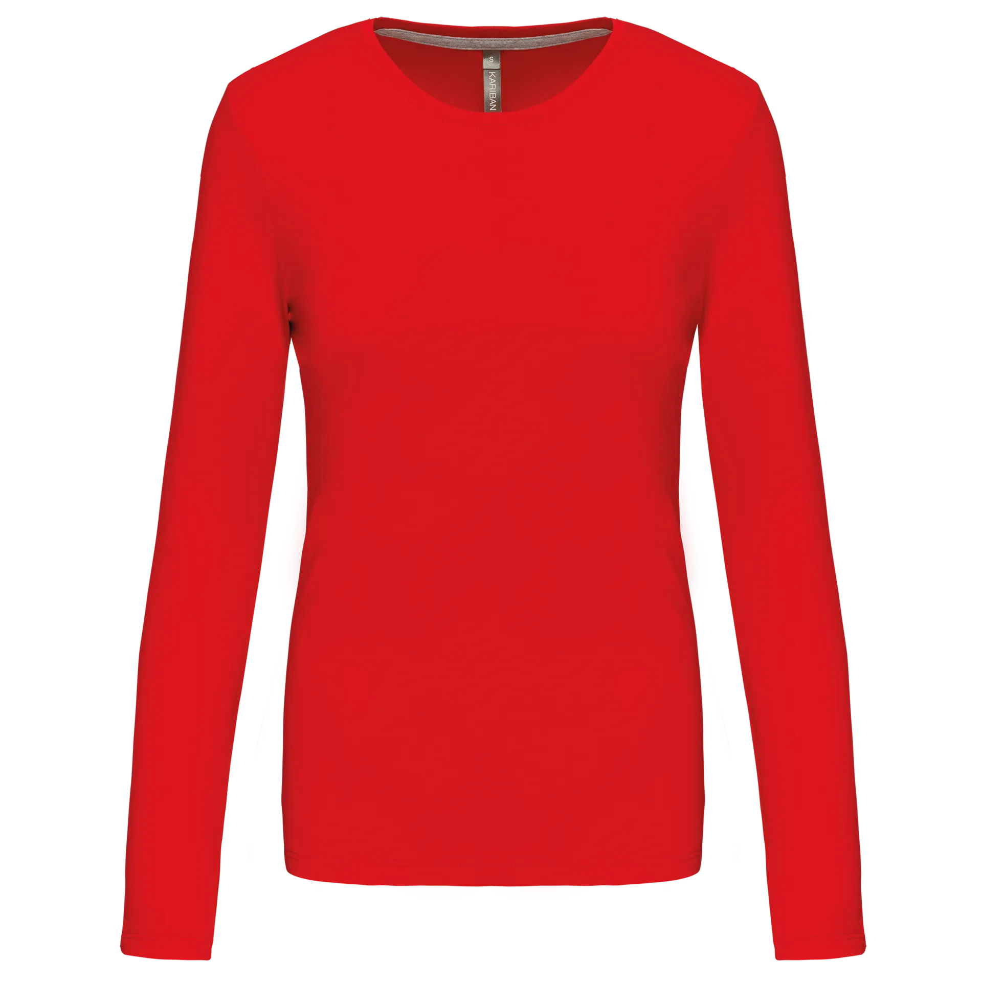 Damen-Langarmshirt mit Rundhalsausschnitt