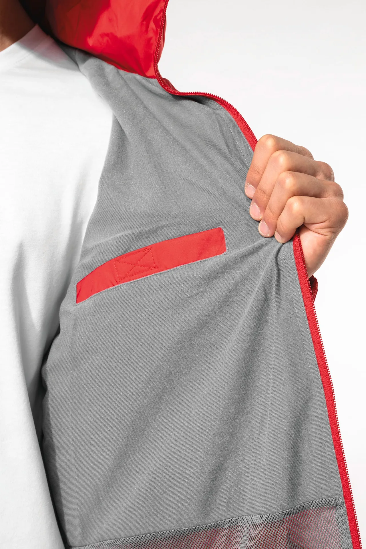 Gefütterte Windjacke für Herren