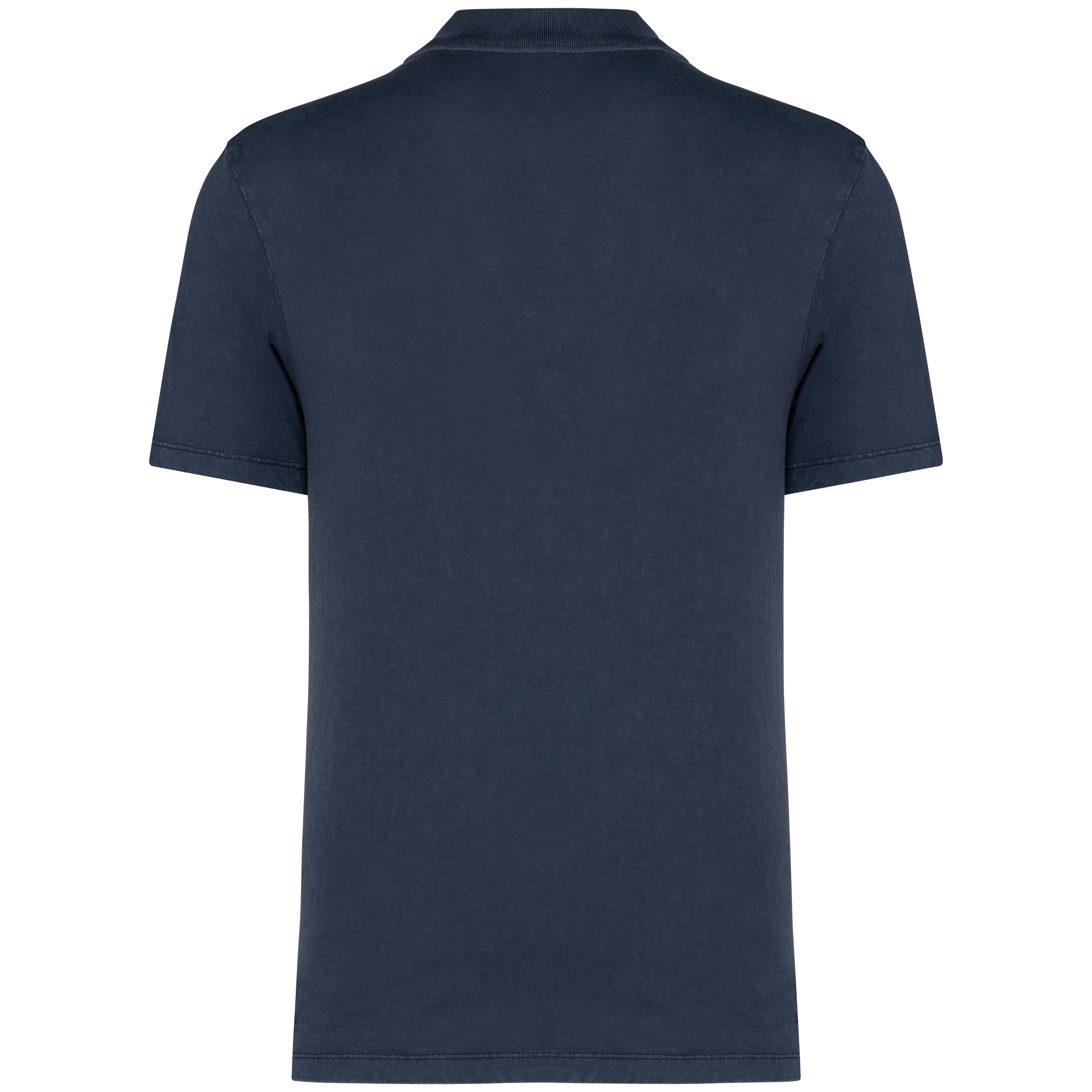 Umweltfreundliches ausgewaschenes Herren-Polohemd aus Jersey