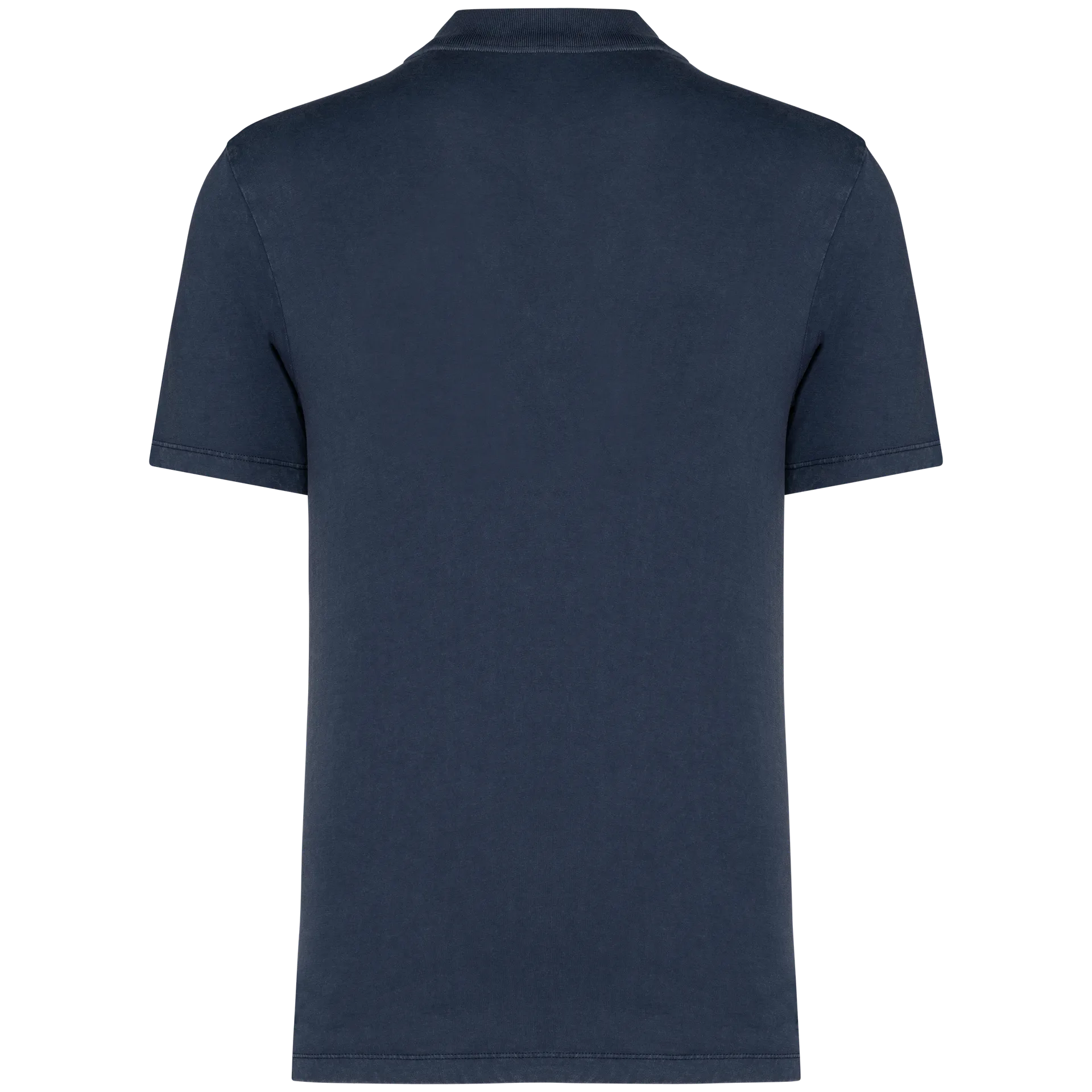 Umweltfreundliches ausgewaschenes Herren-Polohemd aus Jersey