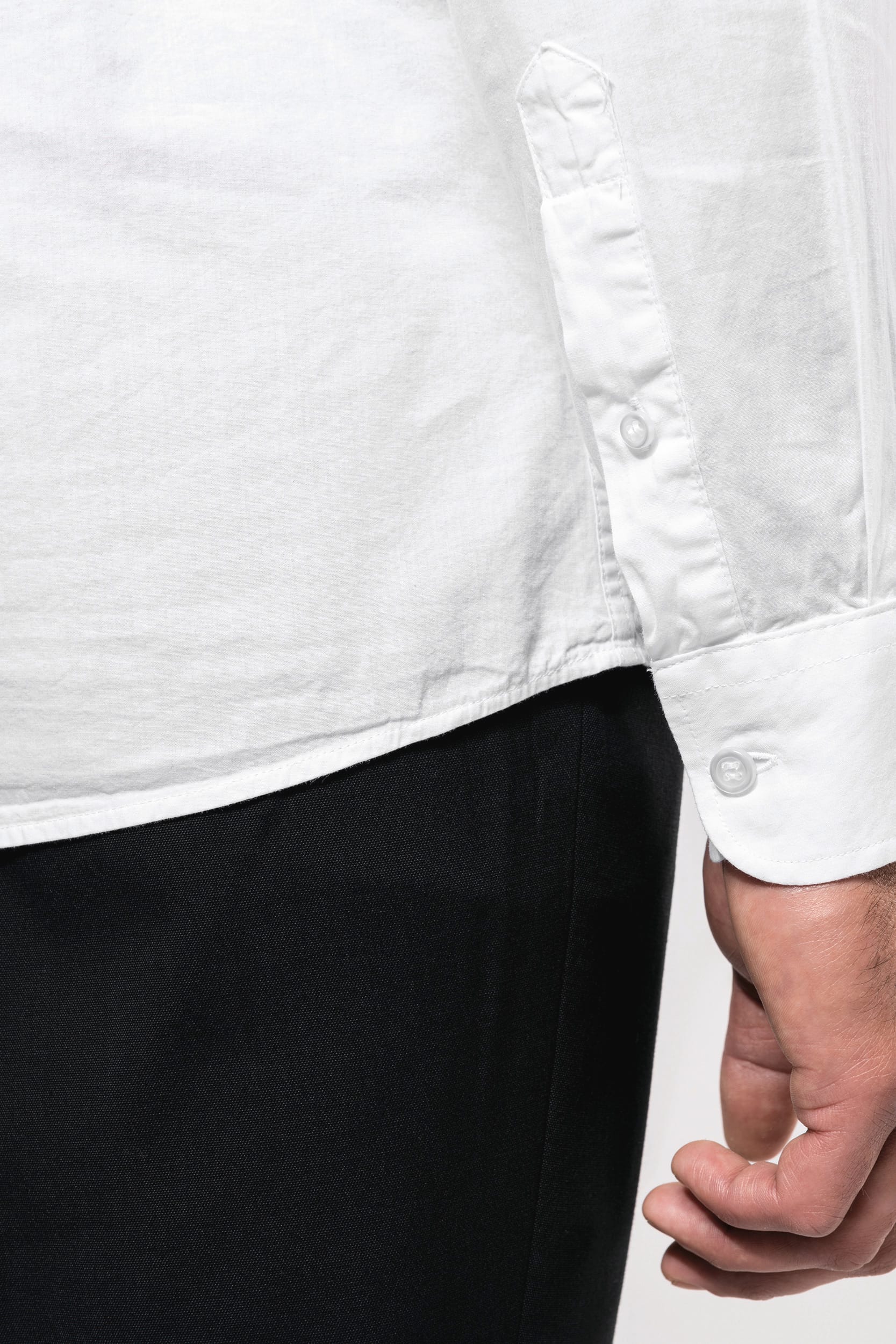 Herrenhemd langarm bügelfrei