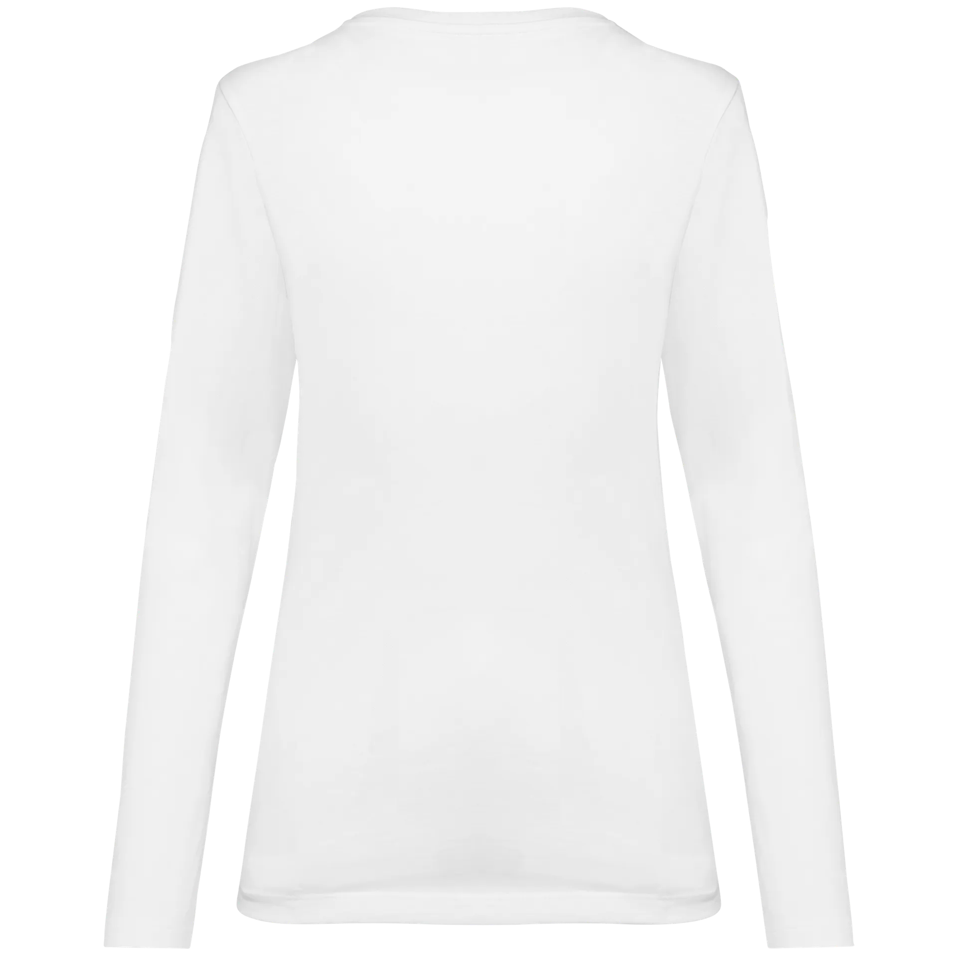 Supima® Damen-T-Shirt mit Rundhalsausschnitt und langen Ärmeln