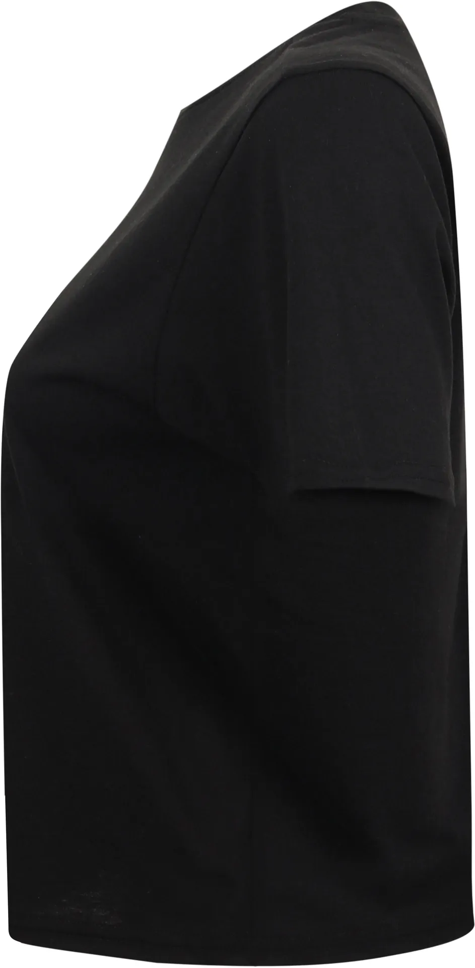 Kurzes, eckig geschnittenes damen-t-shirt