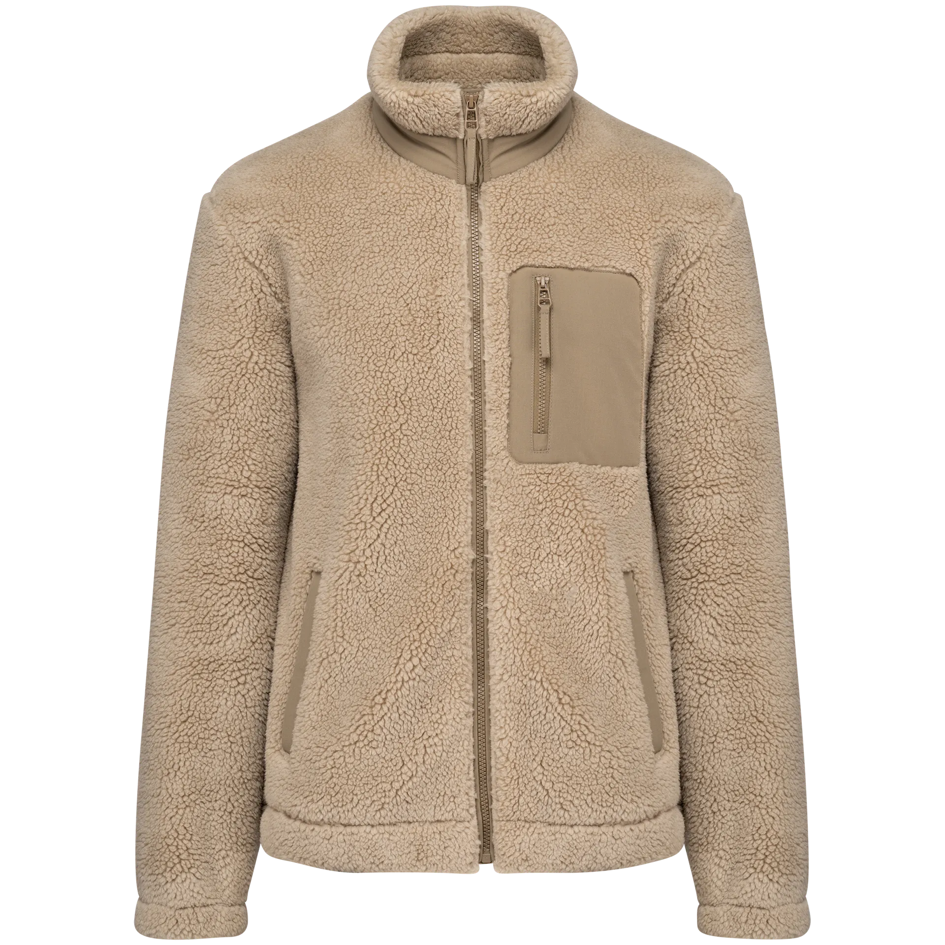 Umweltfreundliches Unisex Sherpajacke