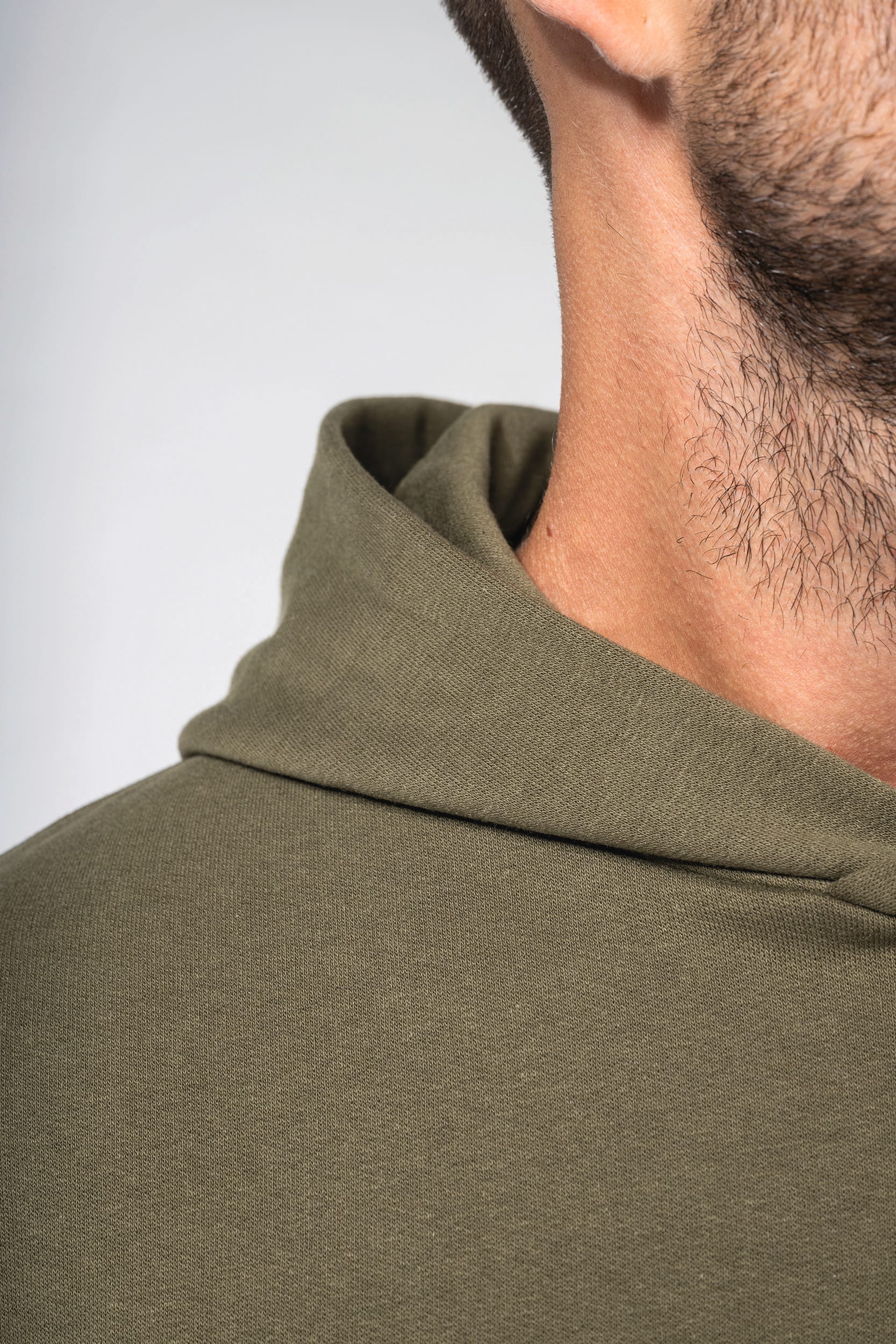 Kapuzensweatshirt aus Molton, Oversize, Unisex