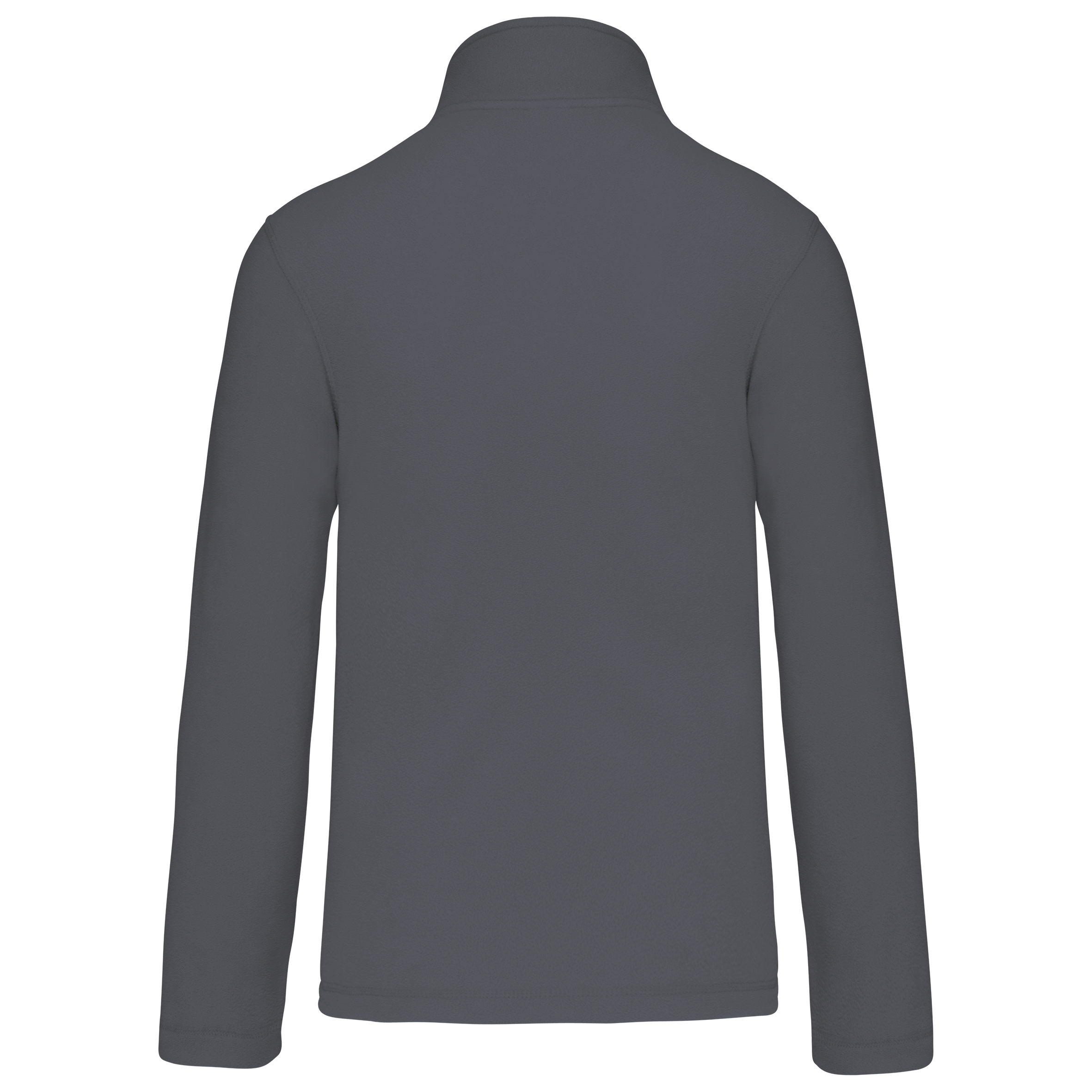 Mikrofleece-Jacke durchgehender Reißverschluss
