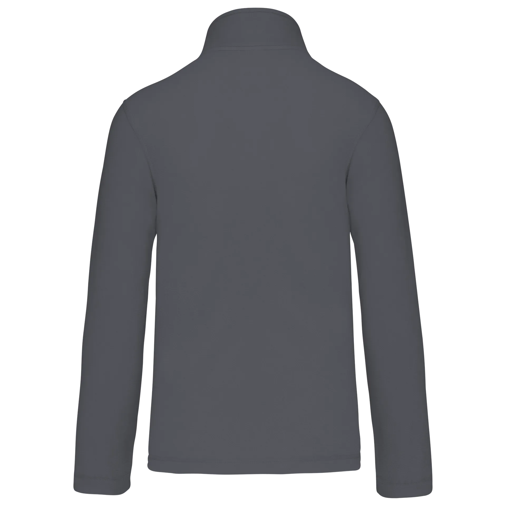 Mikrofleece-Jacke durchgehender Reißverschluss