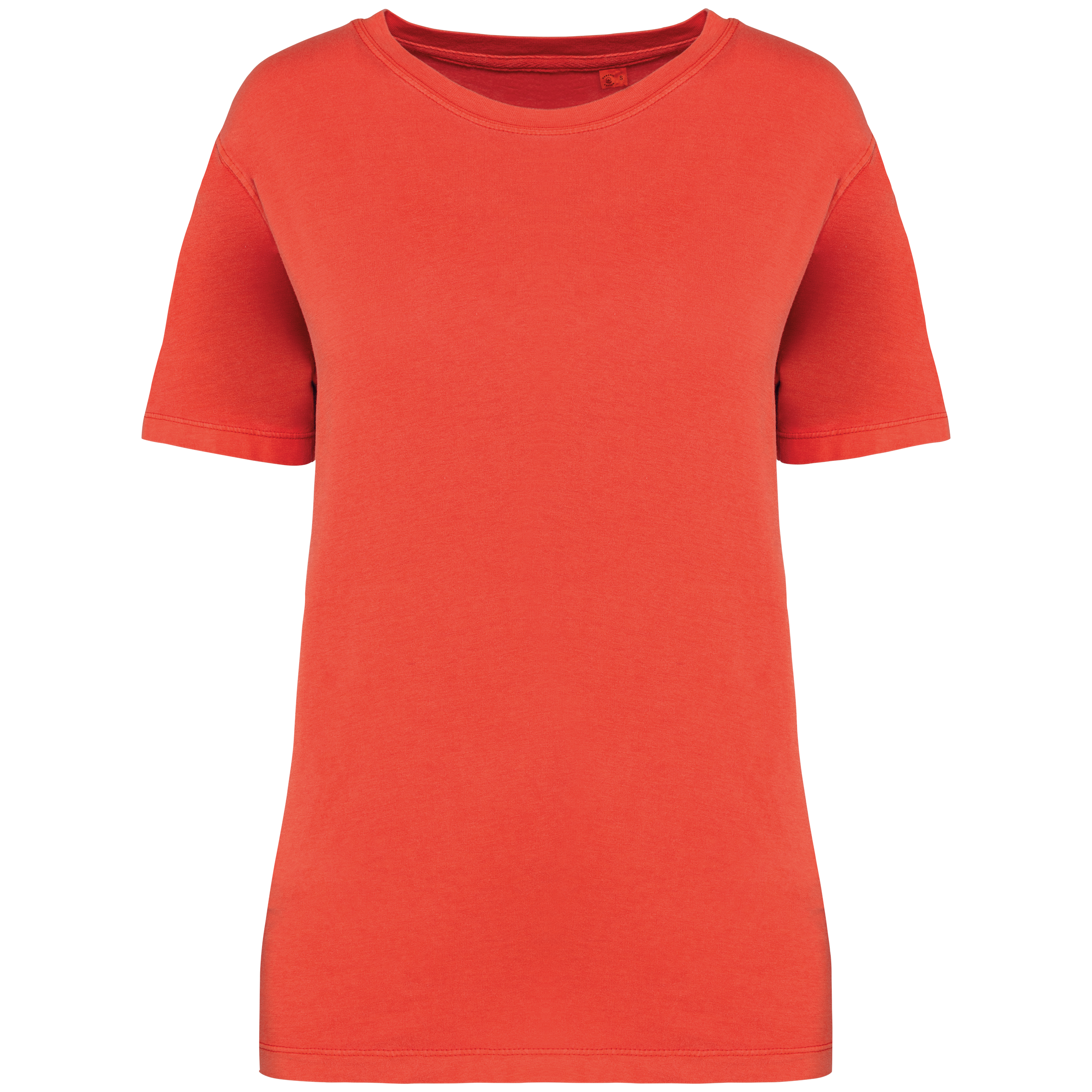 Ausgewaschenes Damen-T-Shirt Ausgewaschenes Damen-T-Shirt