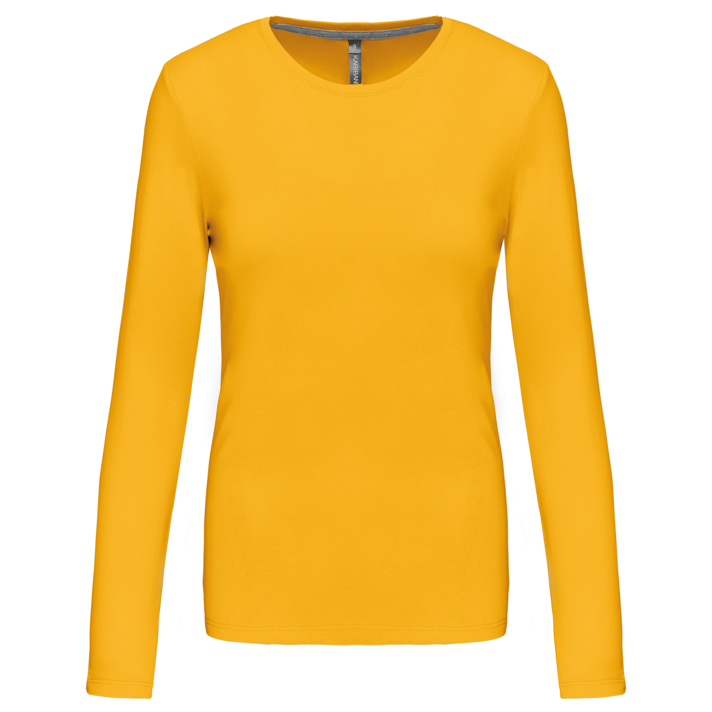 Damen-Langarmshirt mit Rundhalsausschnitt