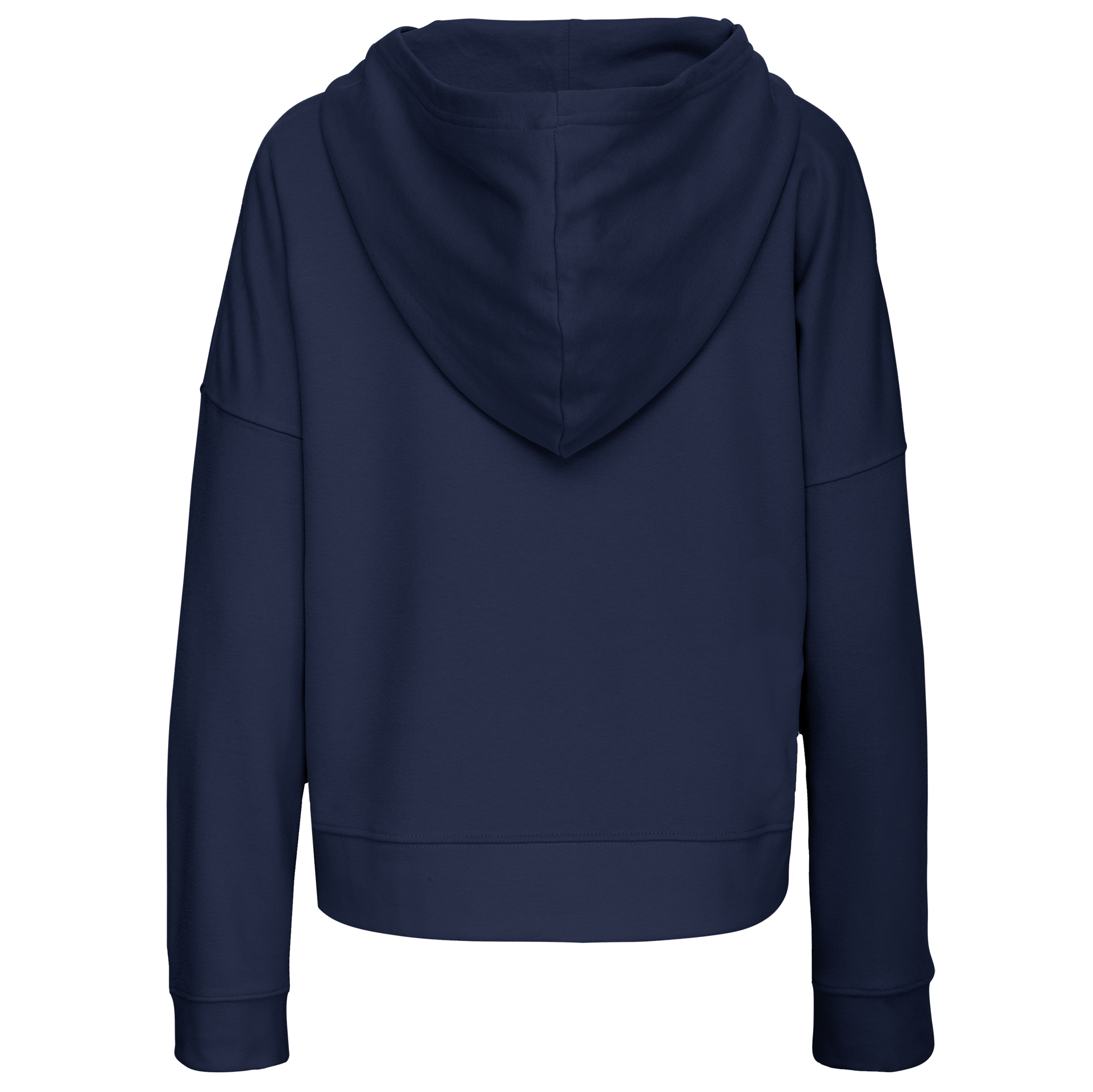 Bio-Damen-Sweatshirt Lounge mit Kapuze