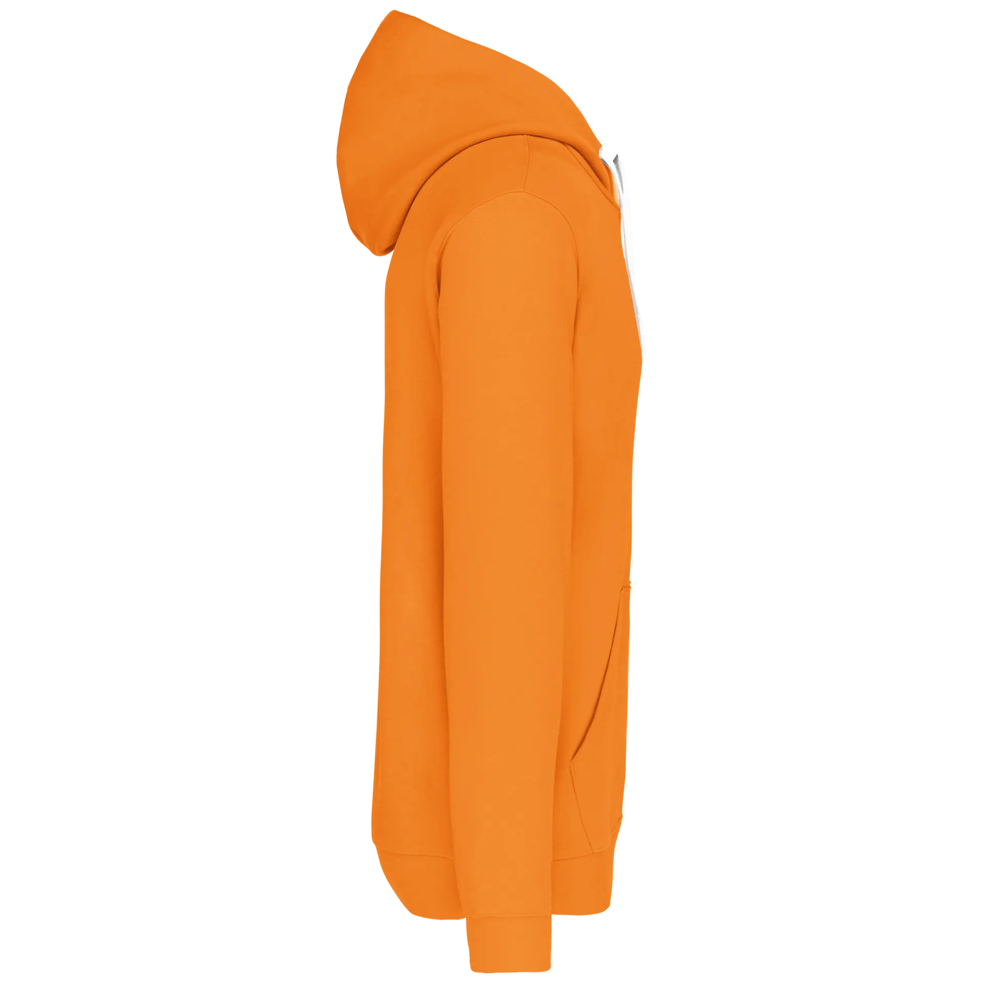 Herren-kapuzensweatshirt bicolor