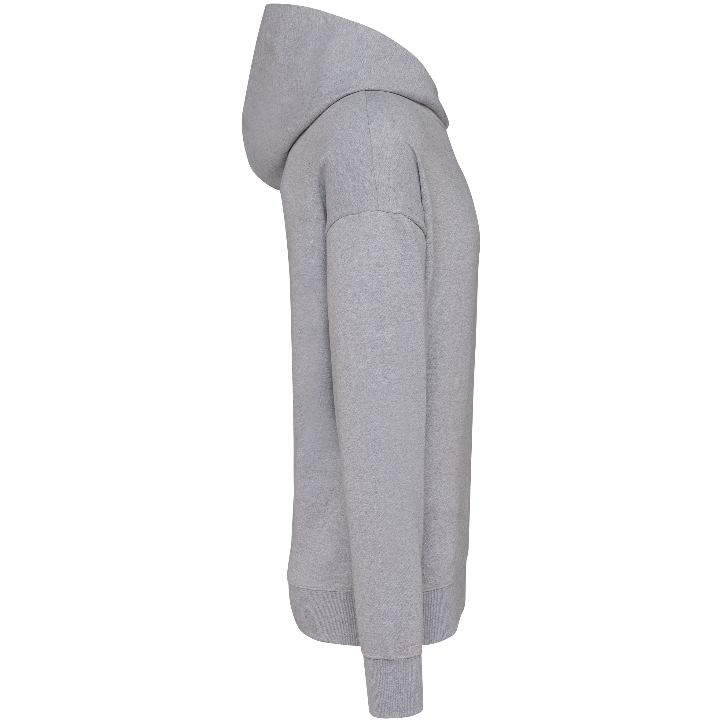 Kapuzensweatshirt aus Molton, Oversize, Unisex